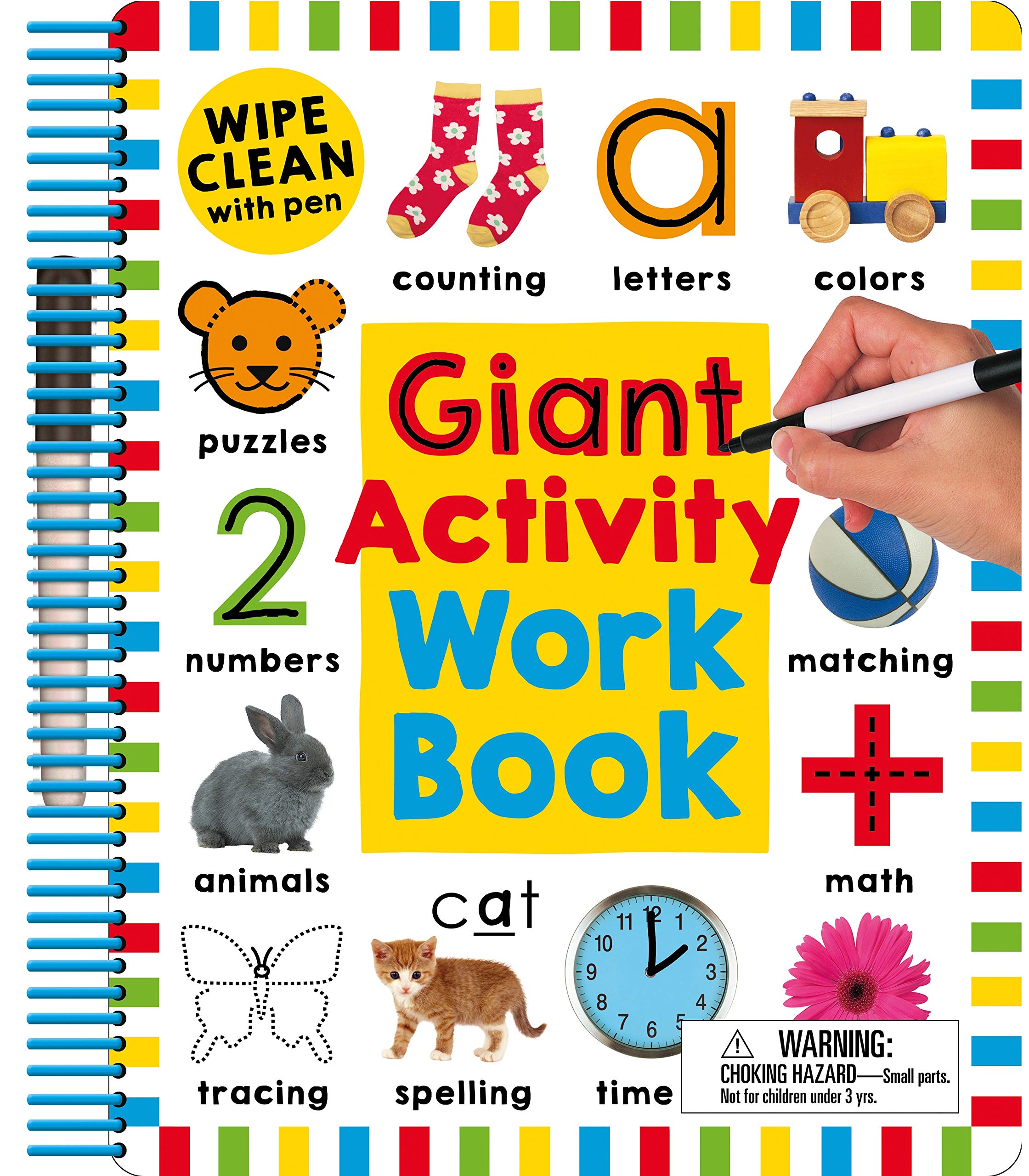 Wipe Clean: Giant Activity Workbook (Wipe Clean Activity Books),New