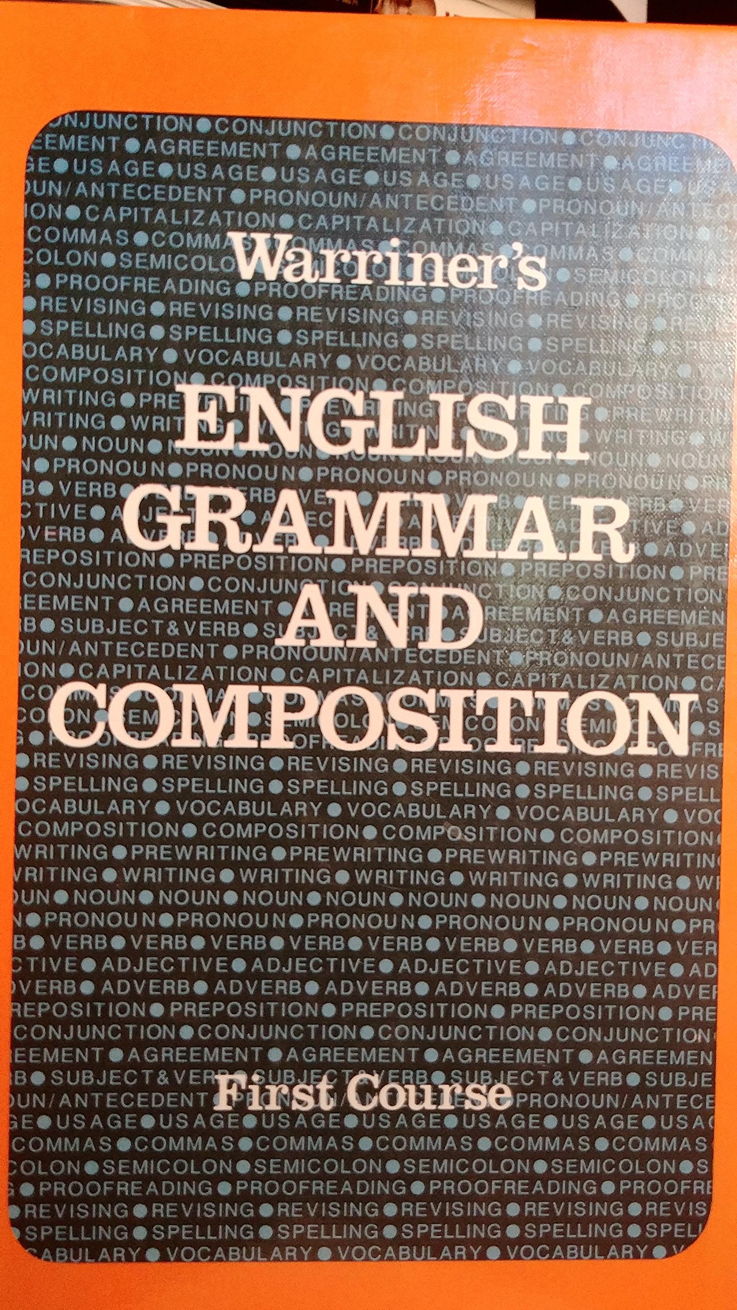 Warriner's English Grammar and Composition: First Course,Used