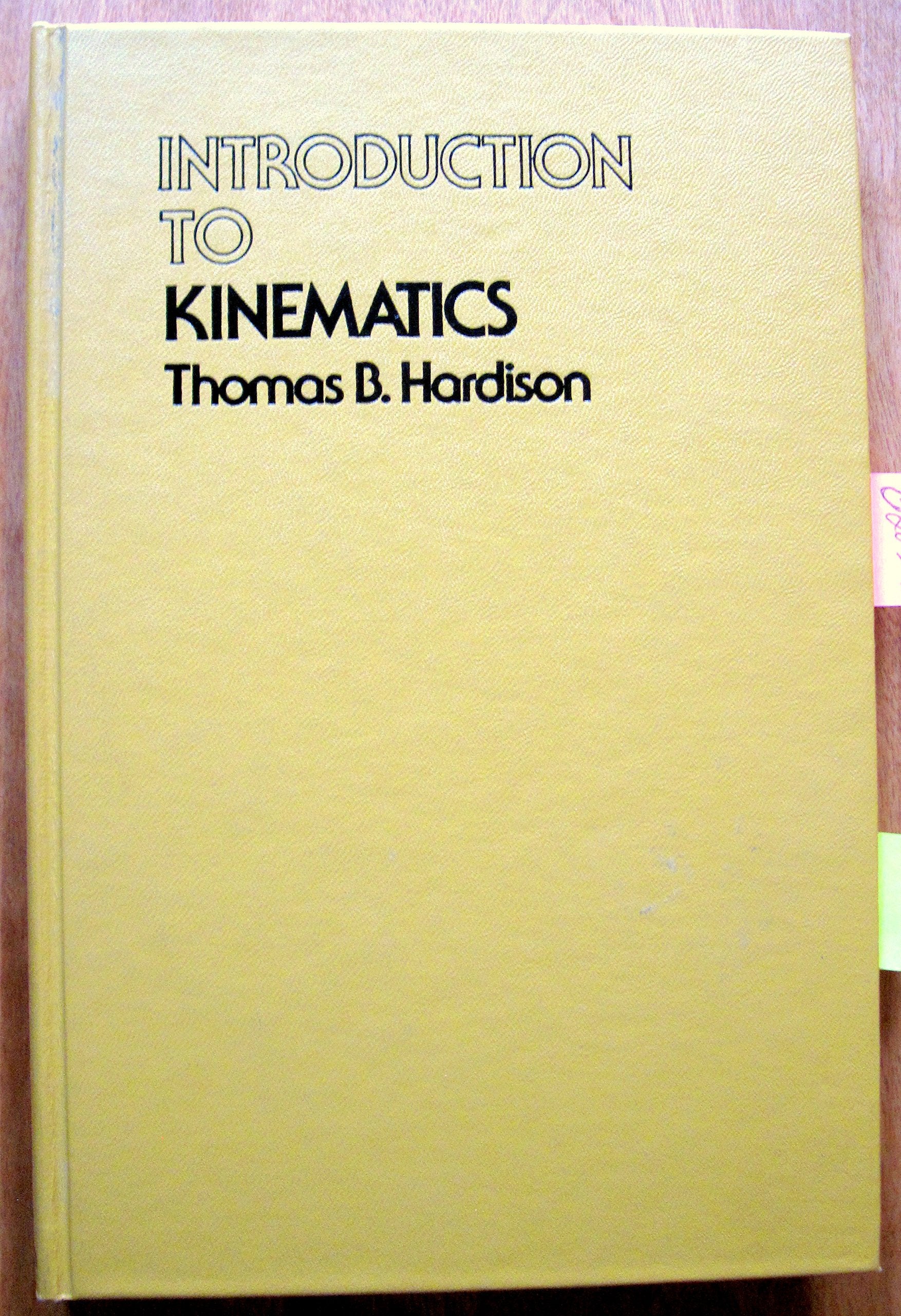 Introduction to kinematics,Used