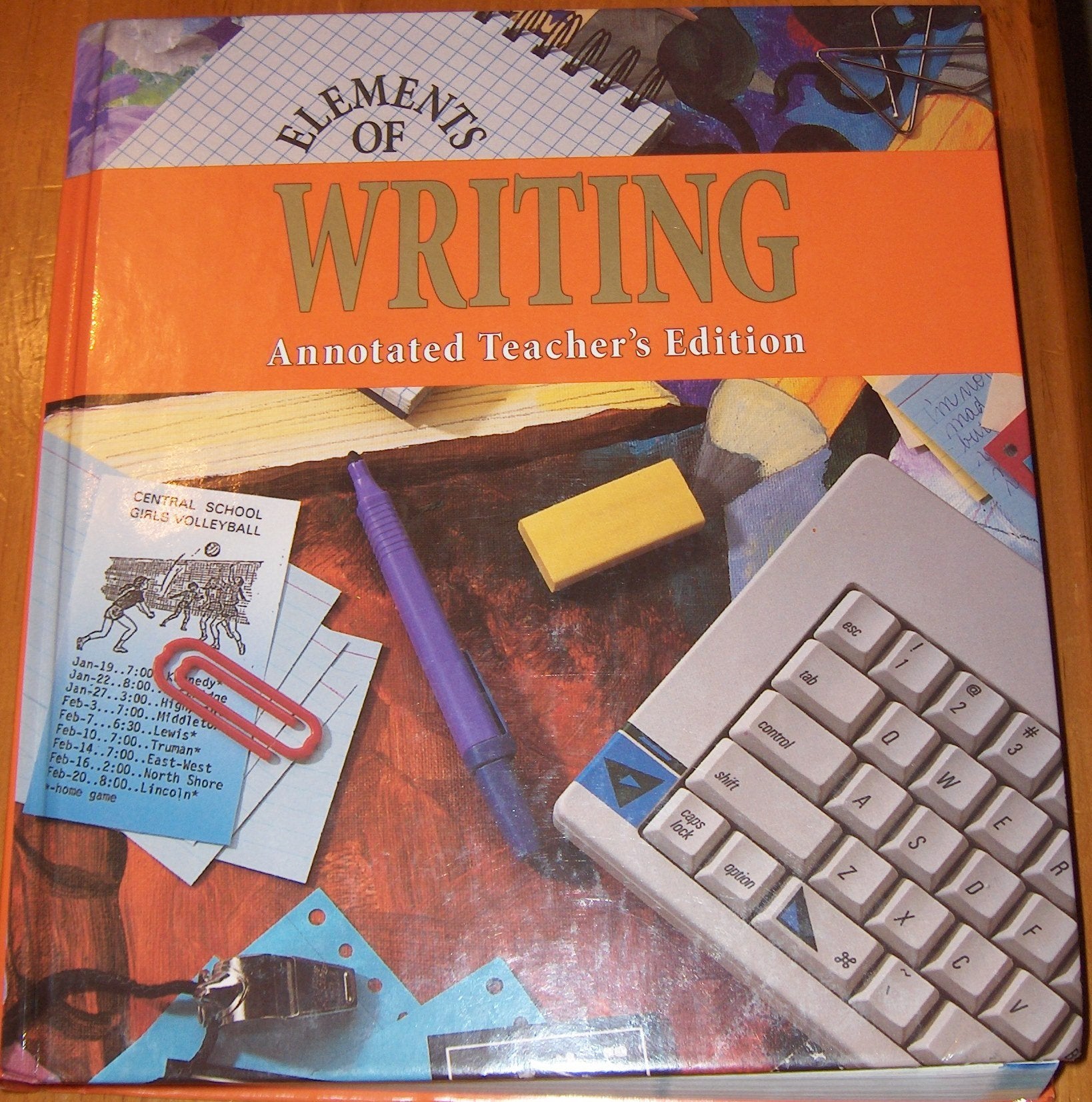 Elements of Writing, Annotated Teacher Edition,Used