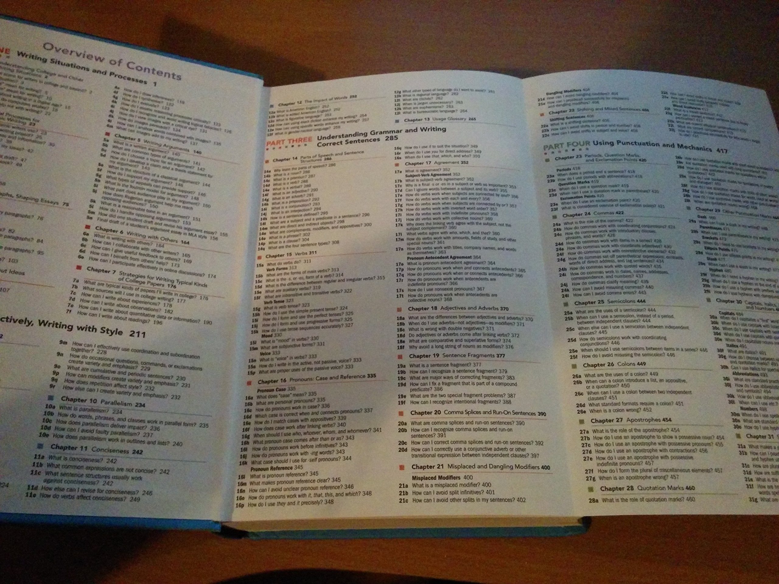 Simon & Schuster Handbook For Writers (9Th Edition),New