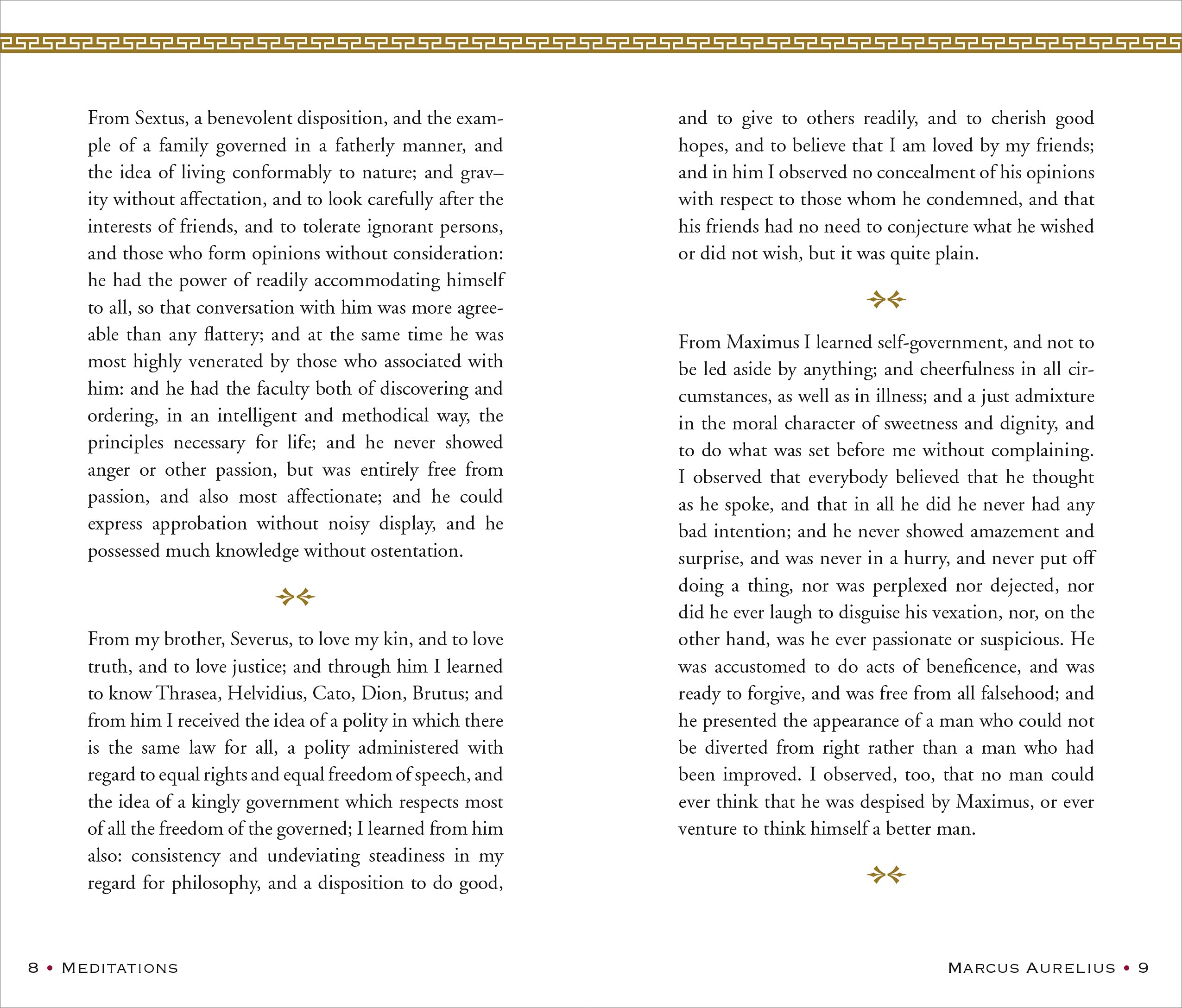 Meditations of Marcus Aurelius (Deluxe Hardcover Edition, George Long translation),New