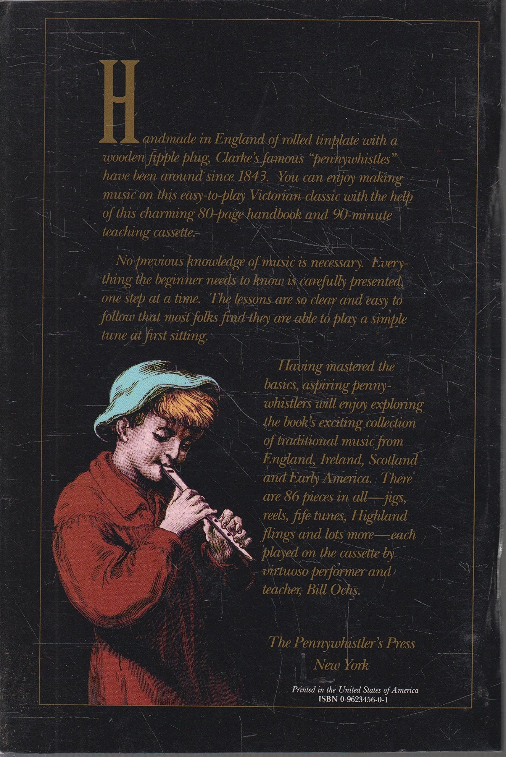 The Clarke Tin Whistle Book (Penny & Tin Whistle),New