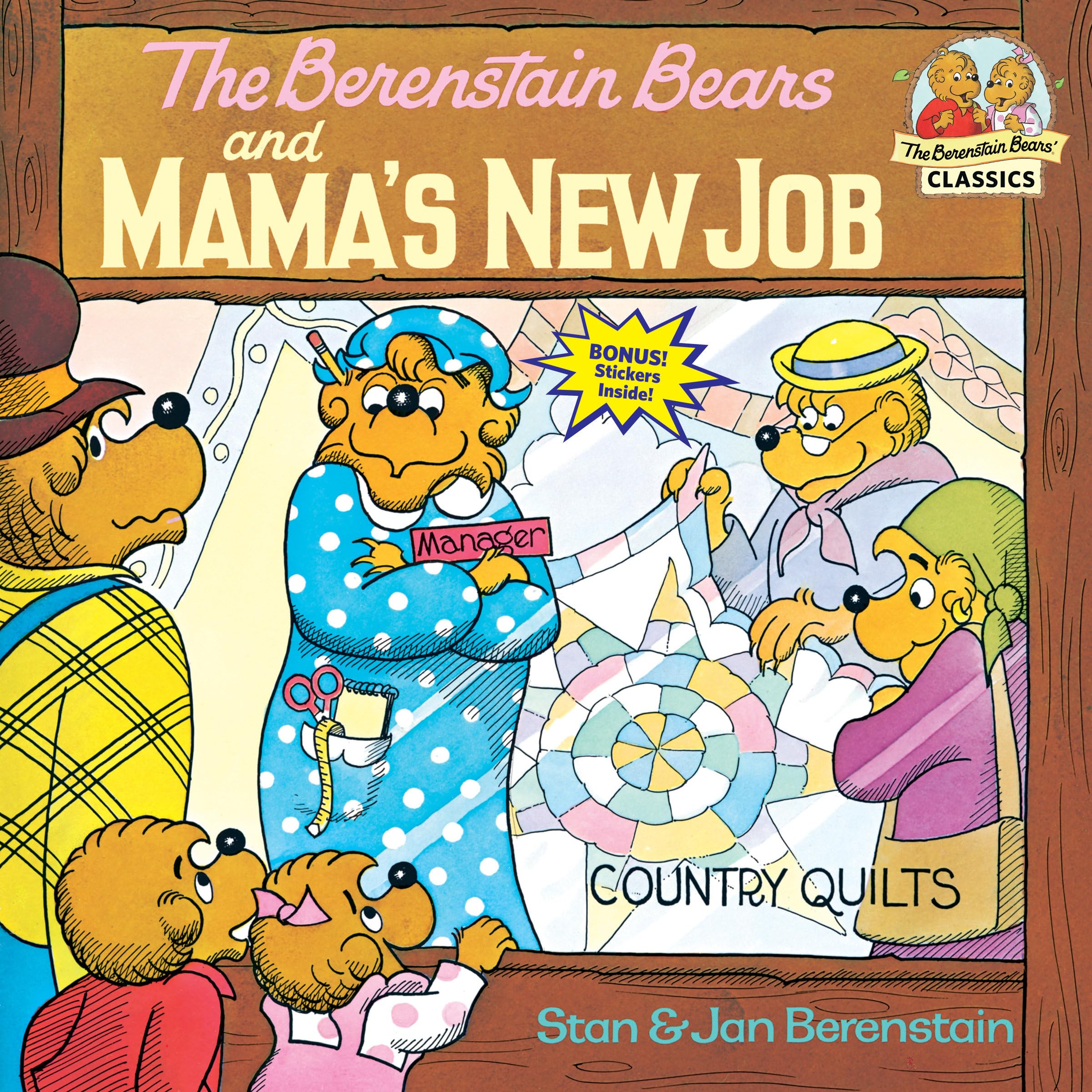 The Berenstain Bears and Mama's New Job,Used