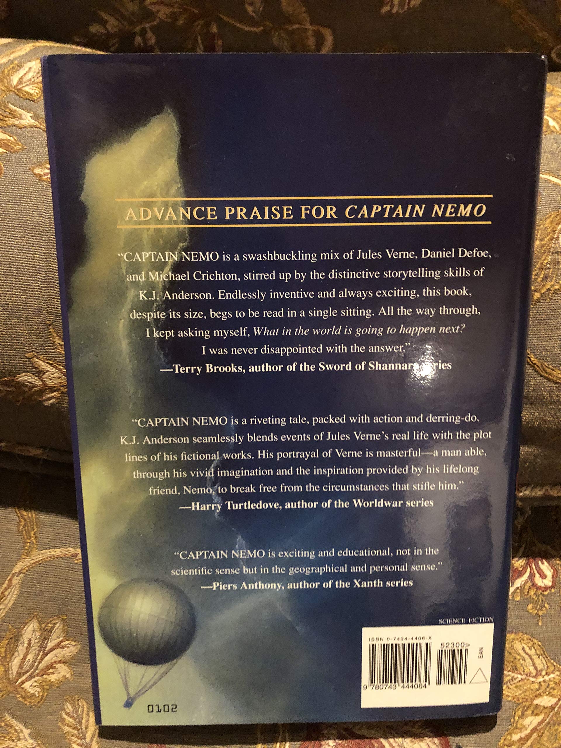 Captain Nemo: The Fantastic History of a Dark Genius,Used