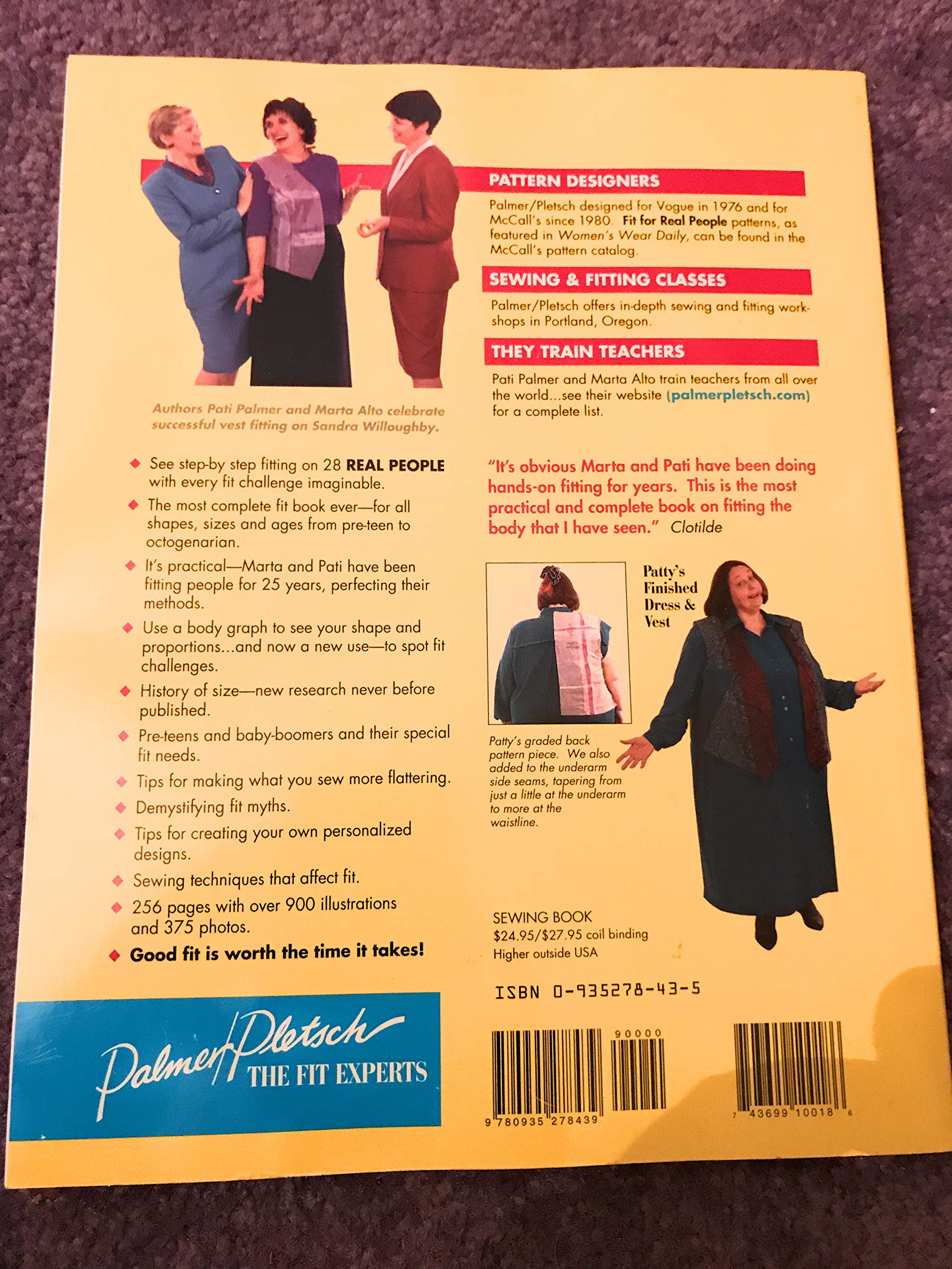 Fit for Real People: Sew Great Clothes Using ANY Pattern (Sewing for Real People series),New