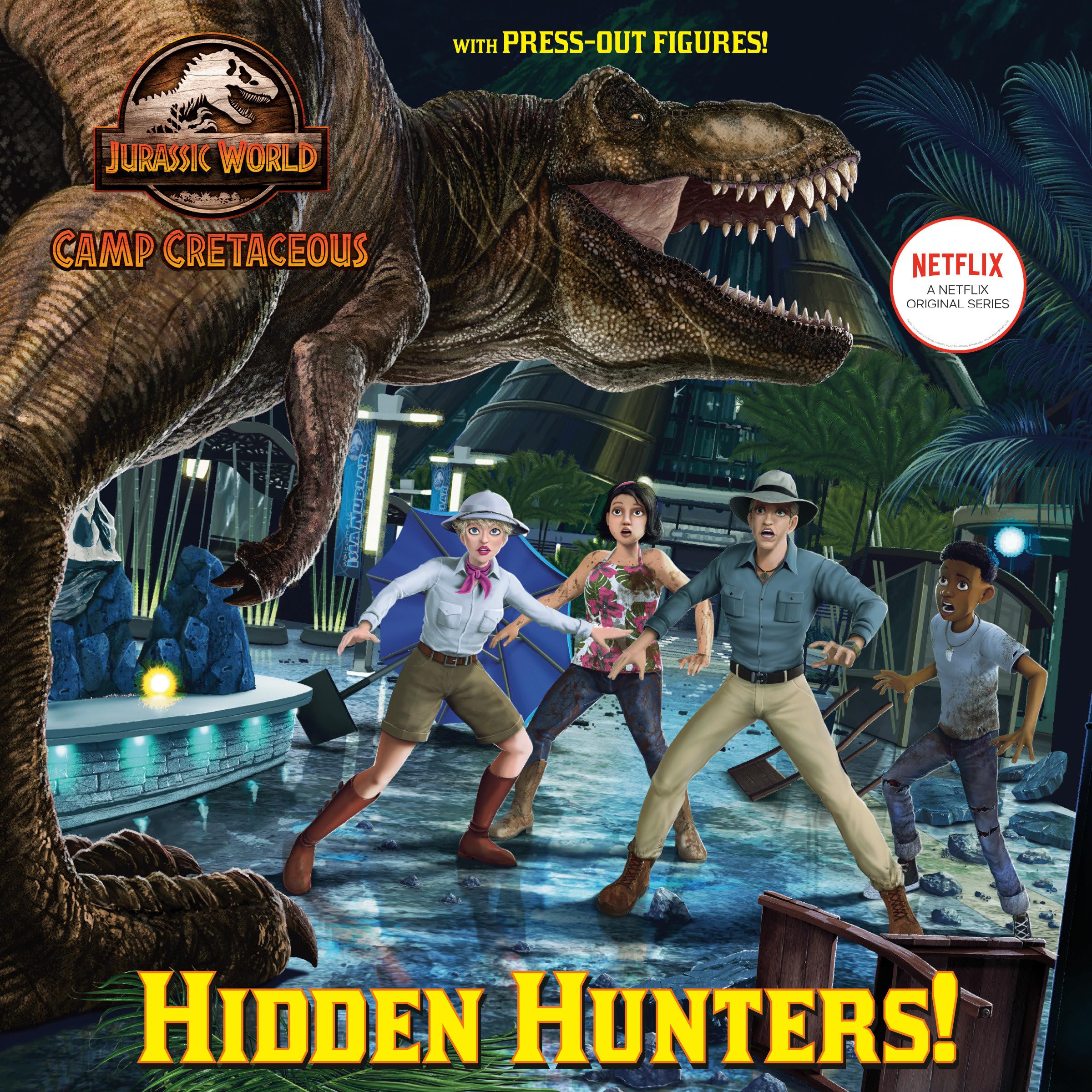 Hidden Hunters! (Jurassic World: Camp Cretaceous) (Pictureback(R)),New