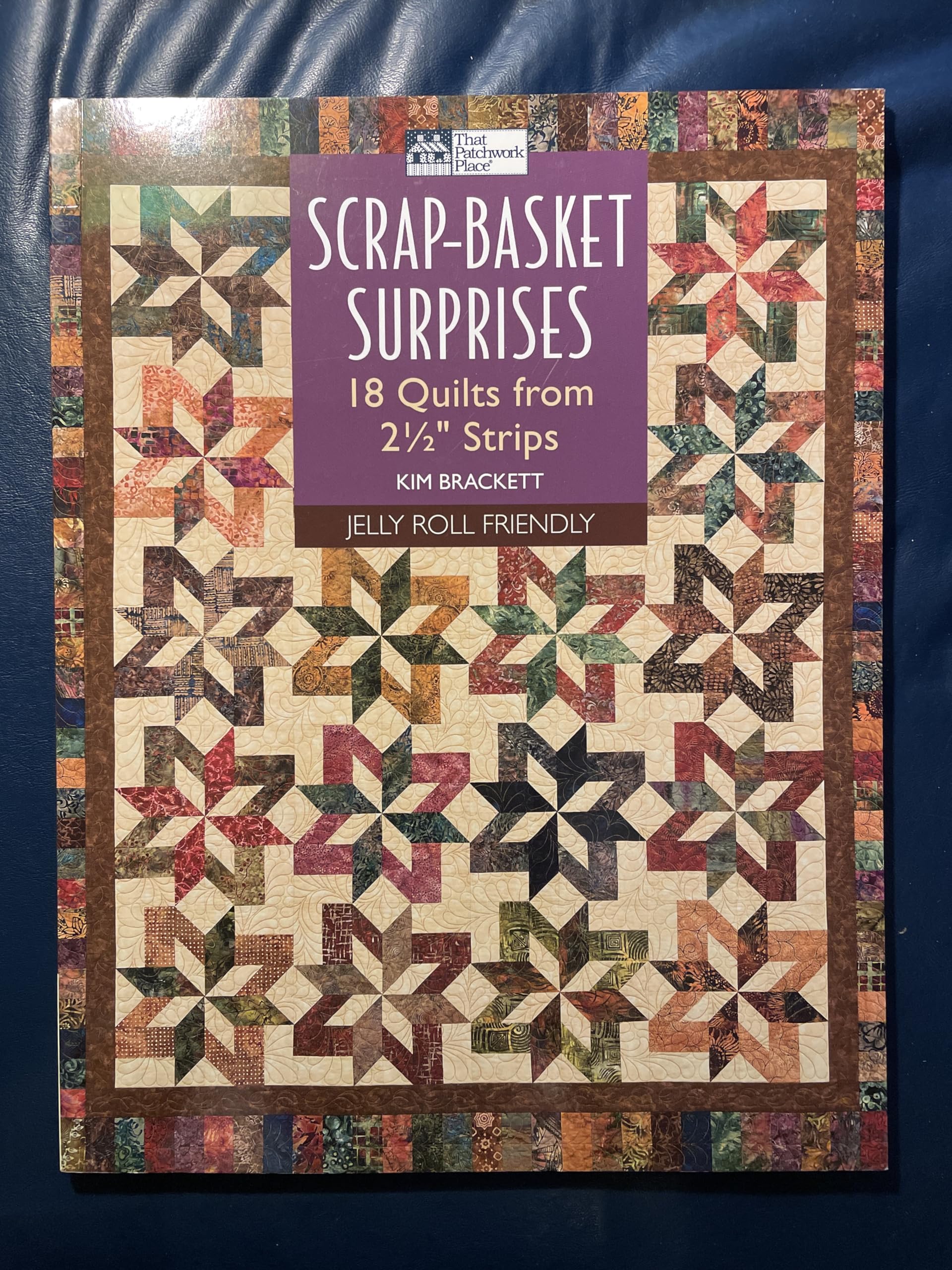 ScrapBasket Surprises: 18 Quilts from 2 1/2' Strips,Used