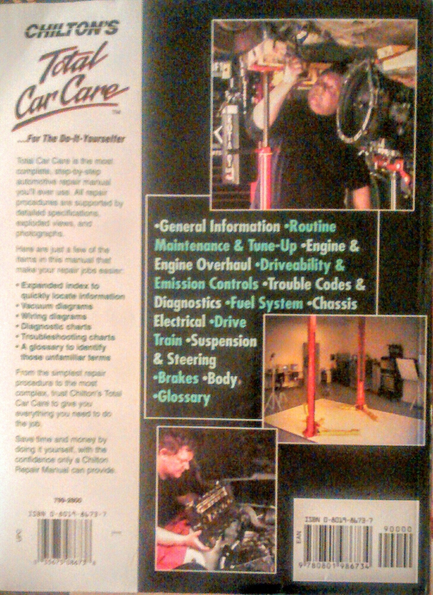 Chrysler FrontWheel Drive Cars, 4 Cylinder, 198195 (Chilton Total Car Care Series Manuals),Used