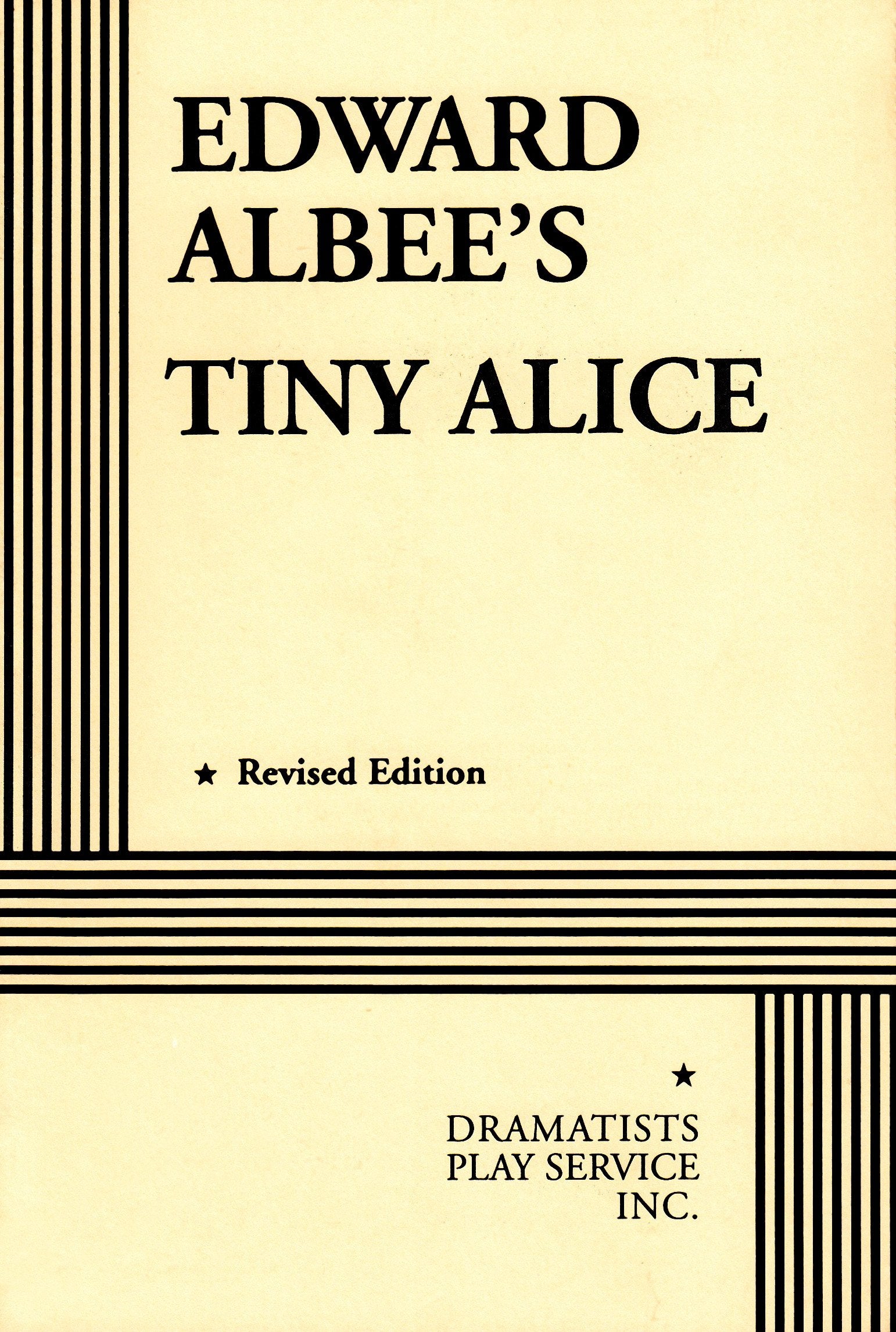 Tiny Alice,Used