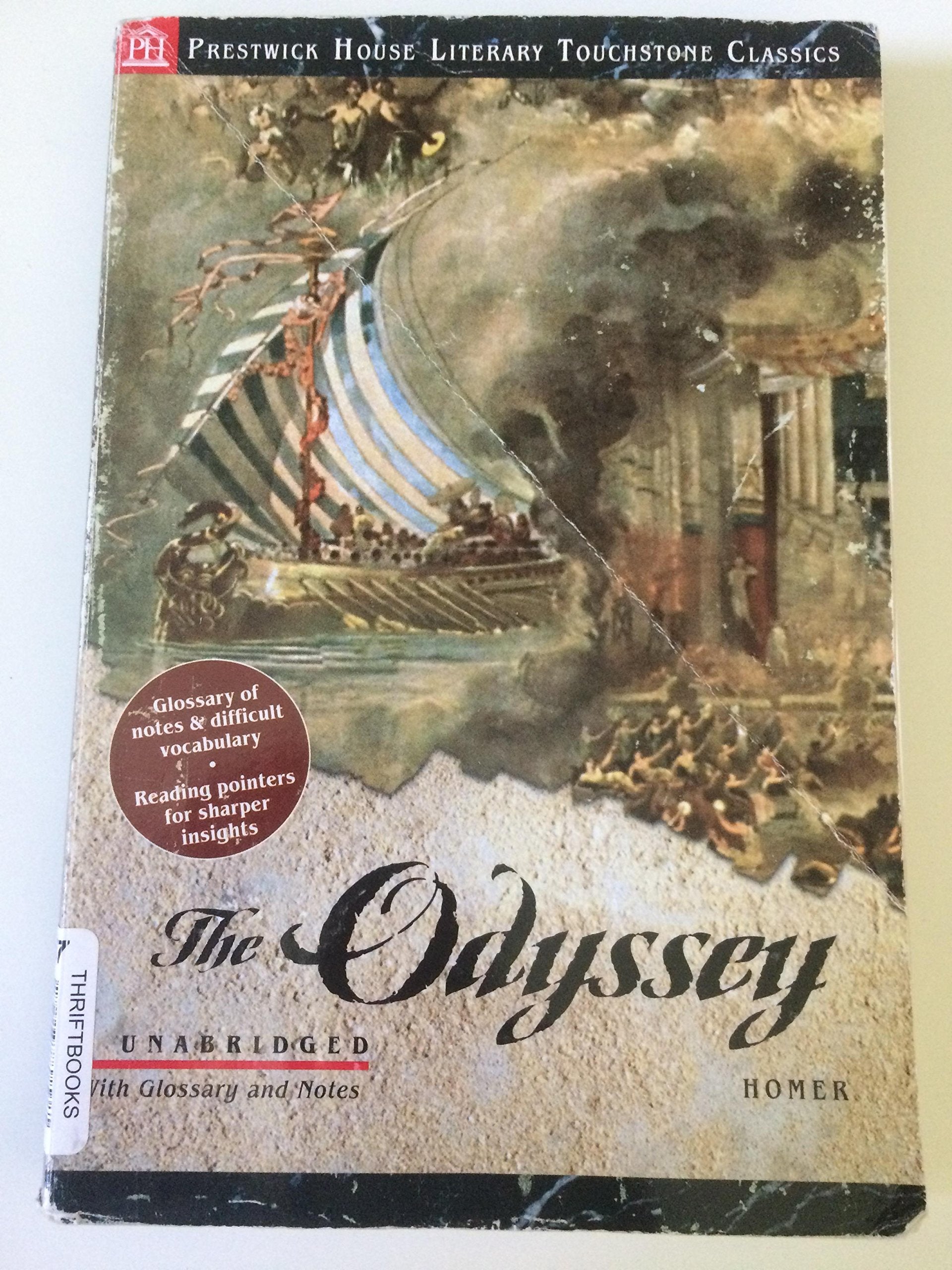 The Odyssey Literary Touchstone Edition,Used