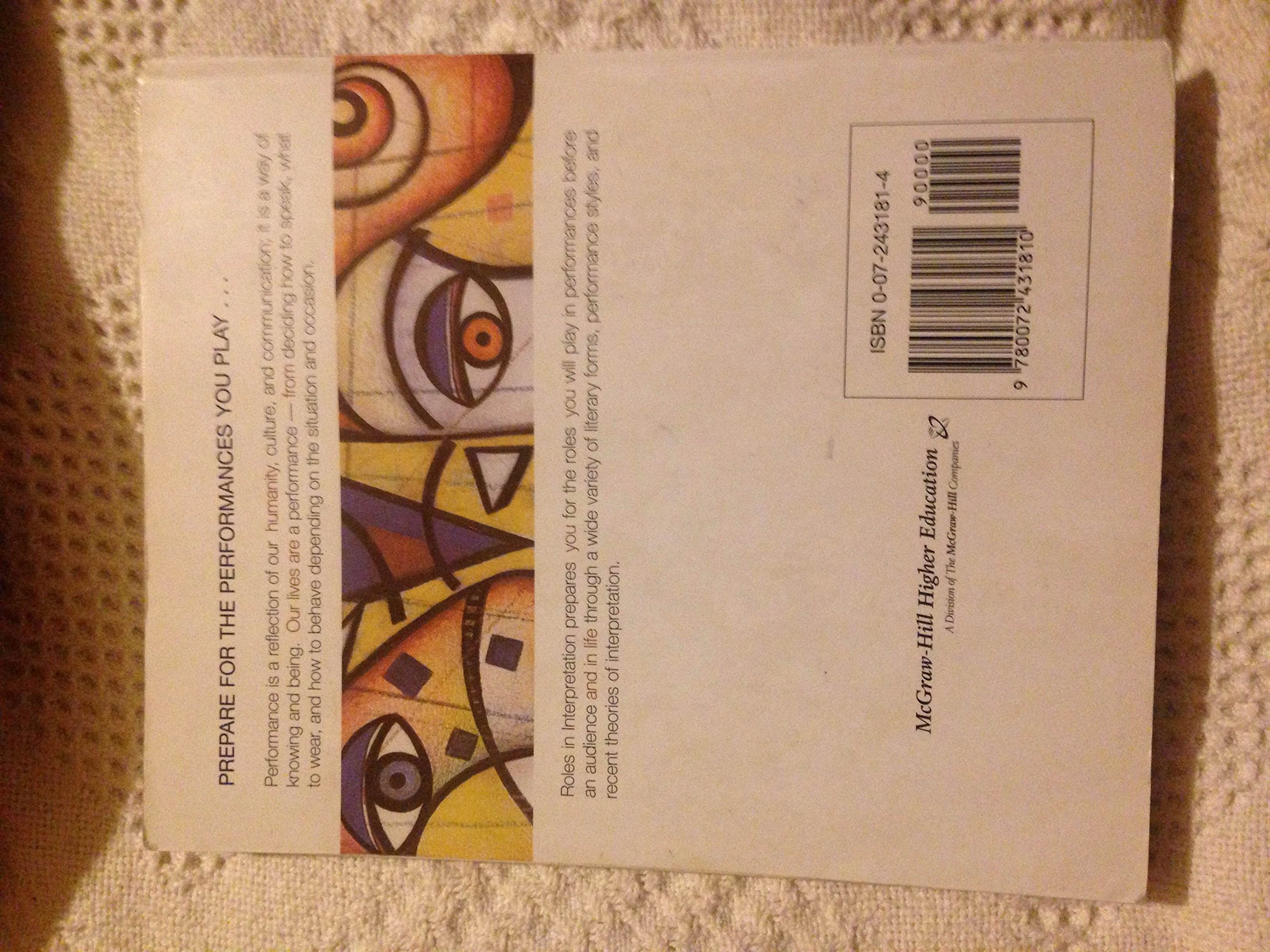 Roles In Interpretation,Used