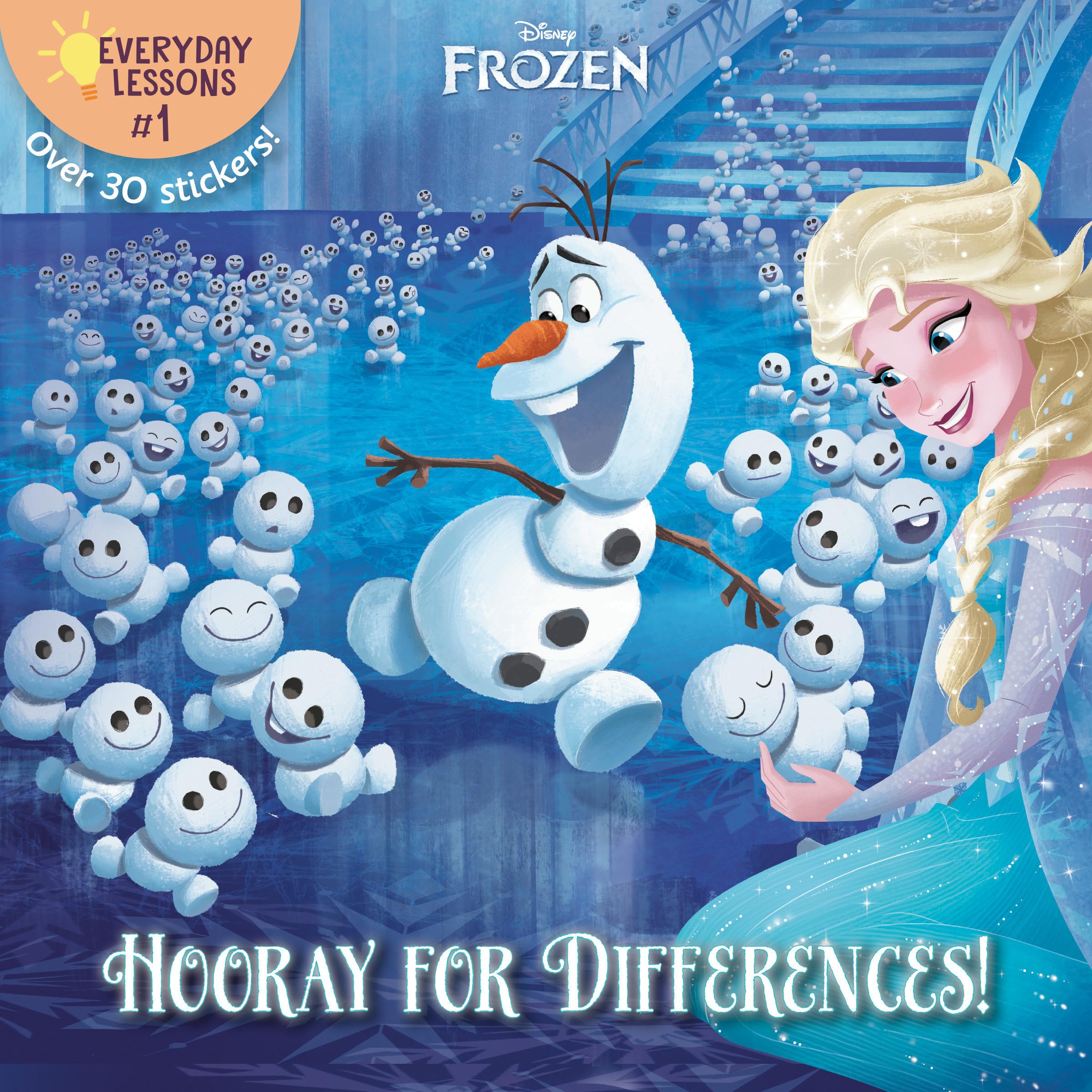 Everyday Lessons #1: Hooray For Differences! (Disney Frozen) (Pictureback(R)),New