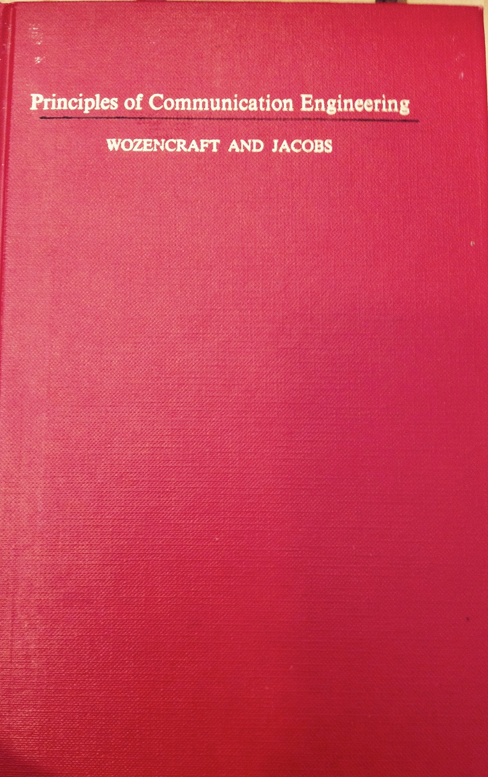 Principles Of Communication Engineering,New