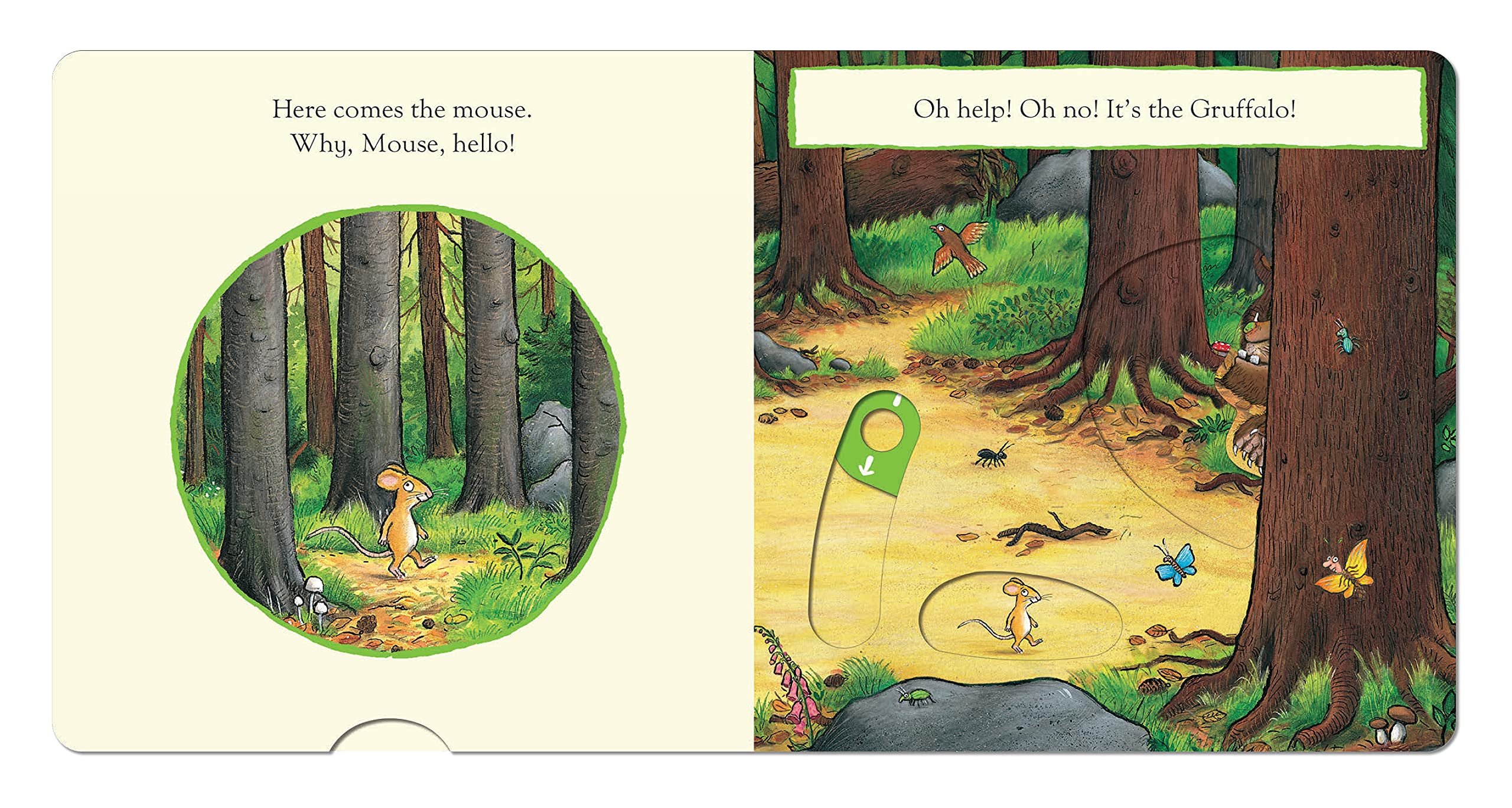 The Gruffalo: A Push, Pull and Slide Book,Used