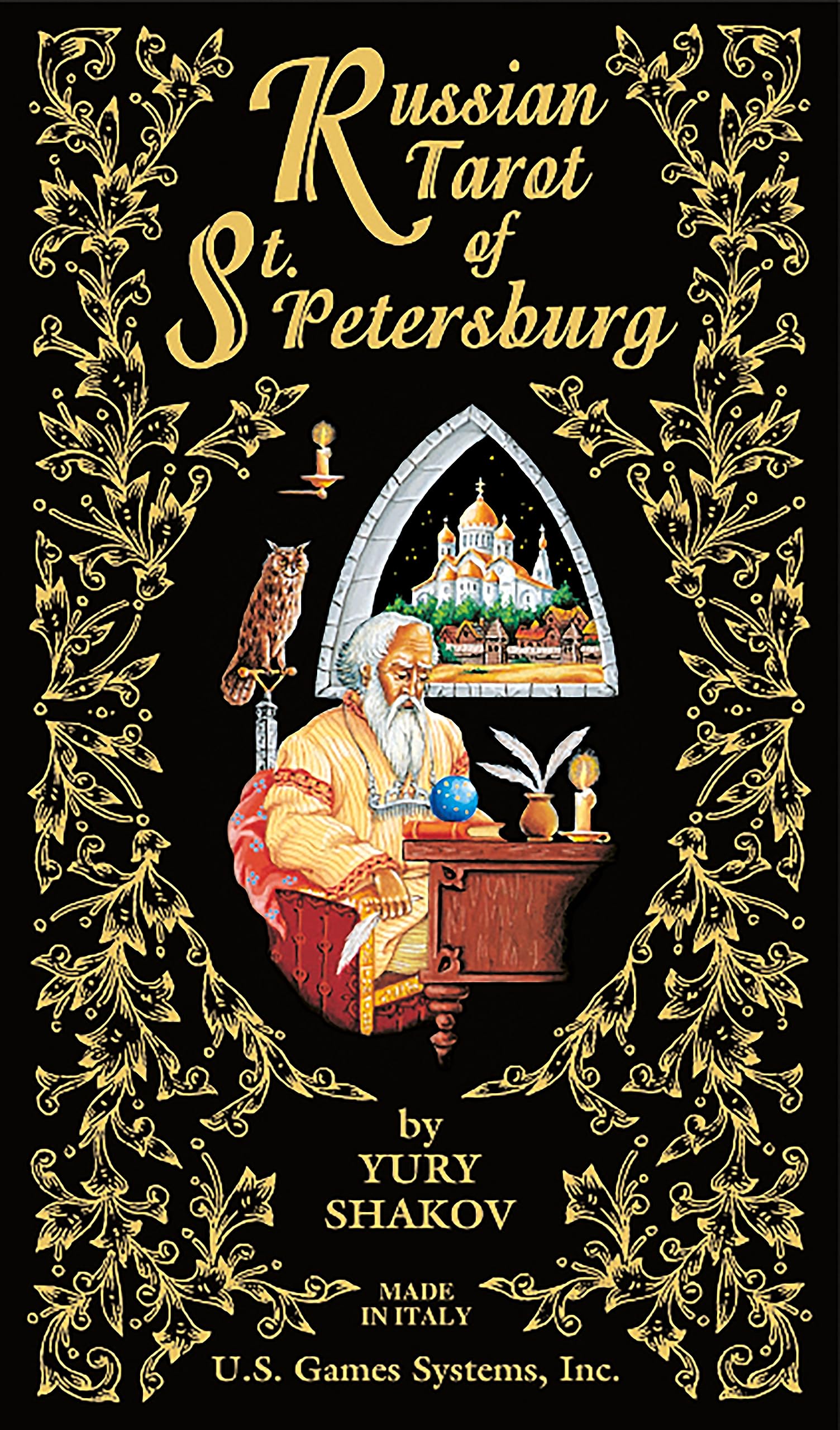 Russian Tarot Of St. Petersburg,Used