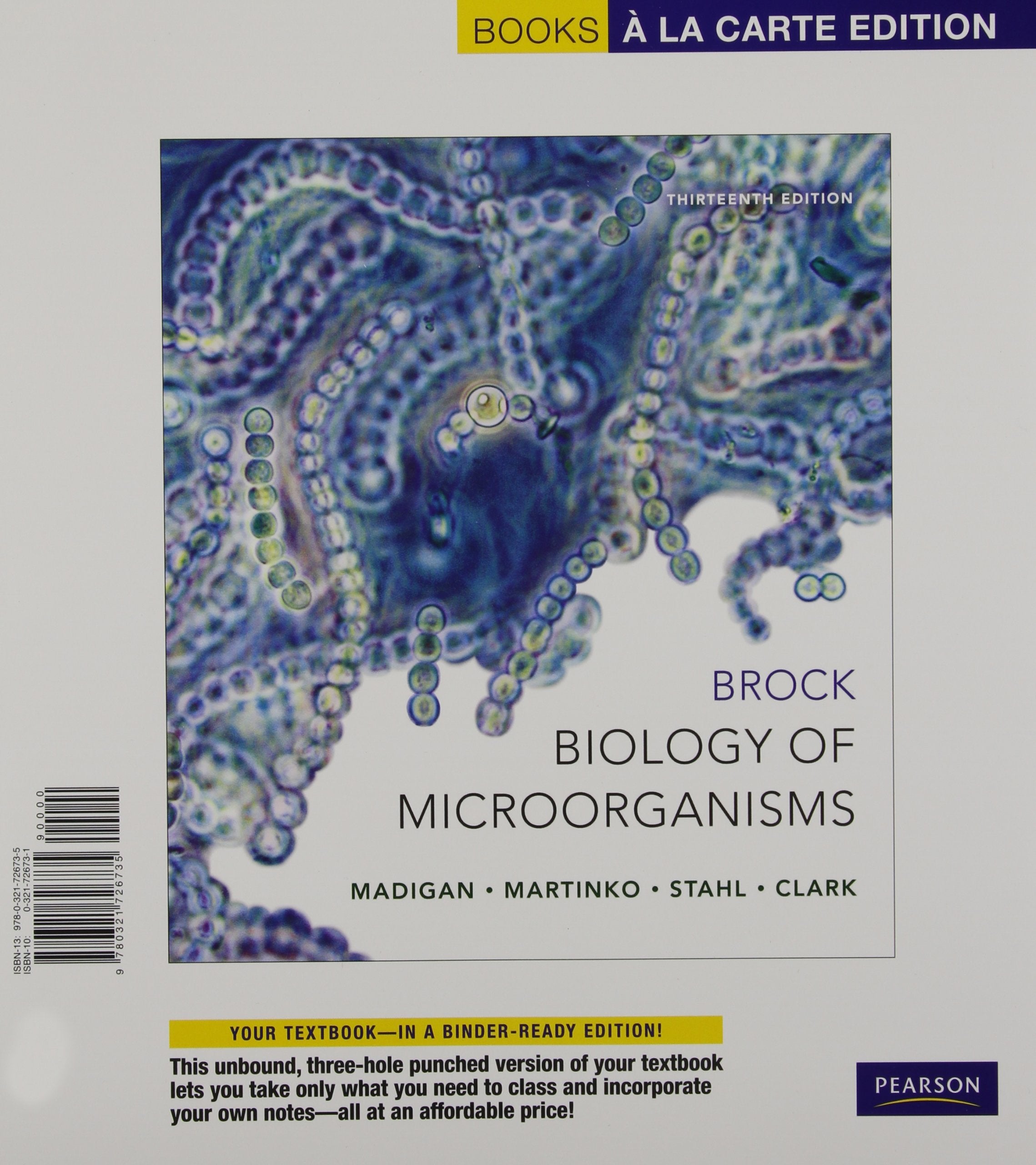 Brock Biology of Microorganisms, Books a la Carte Edition,Used