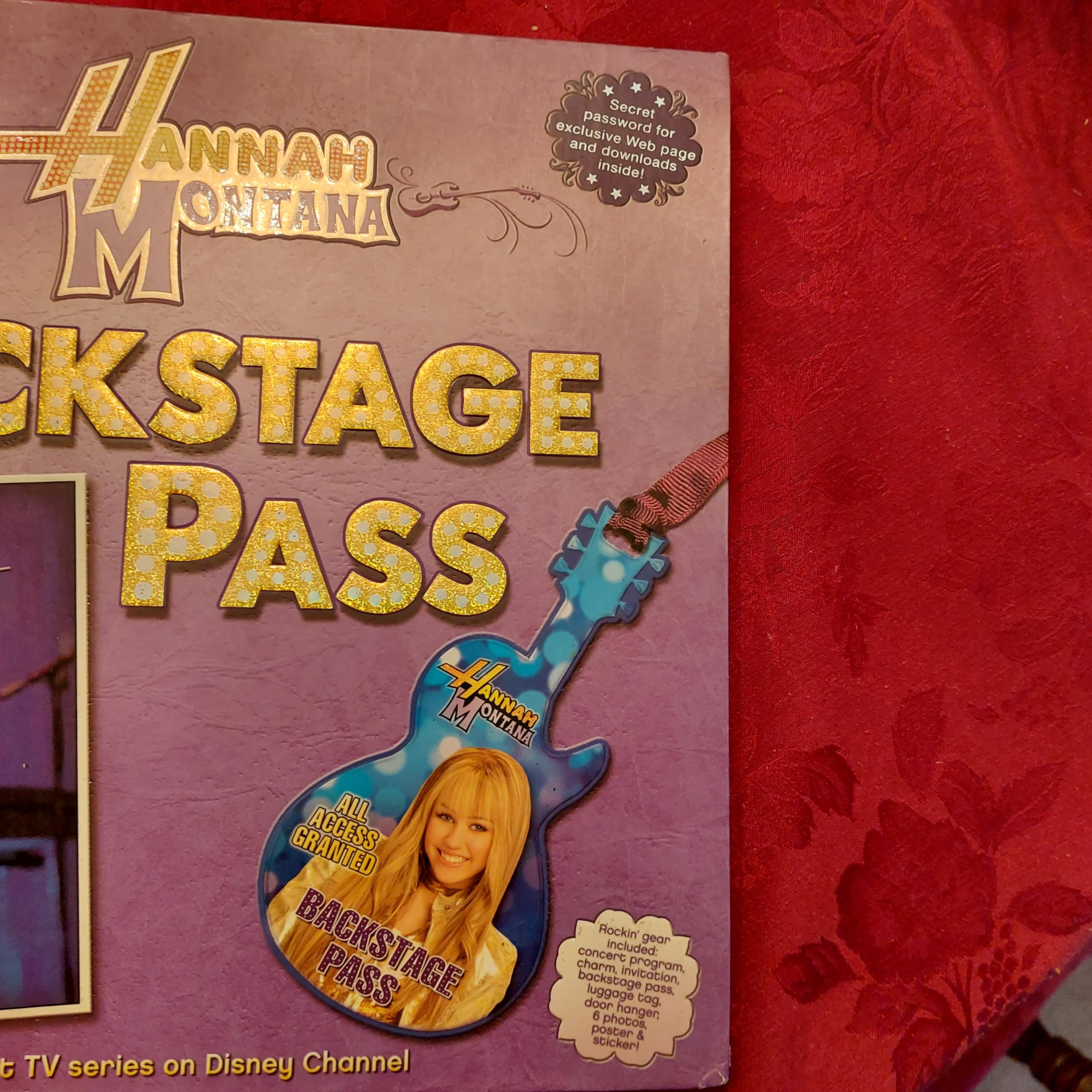 Hannah Montana Backstage Pass by Disney - Exclusive Collectible for Fans, Perfect Gift for Kids and Teens