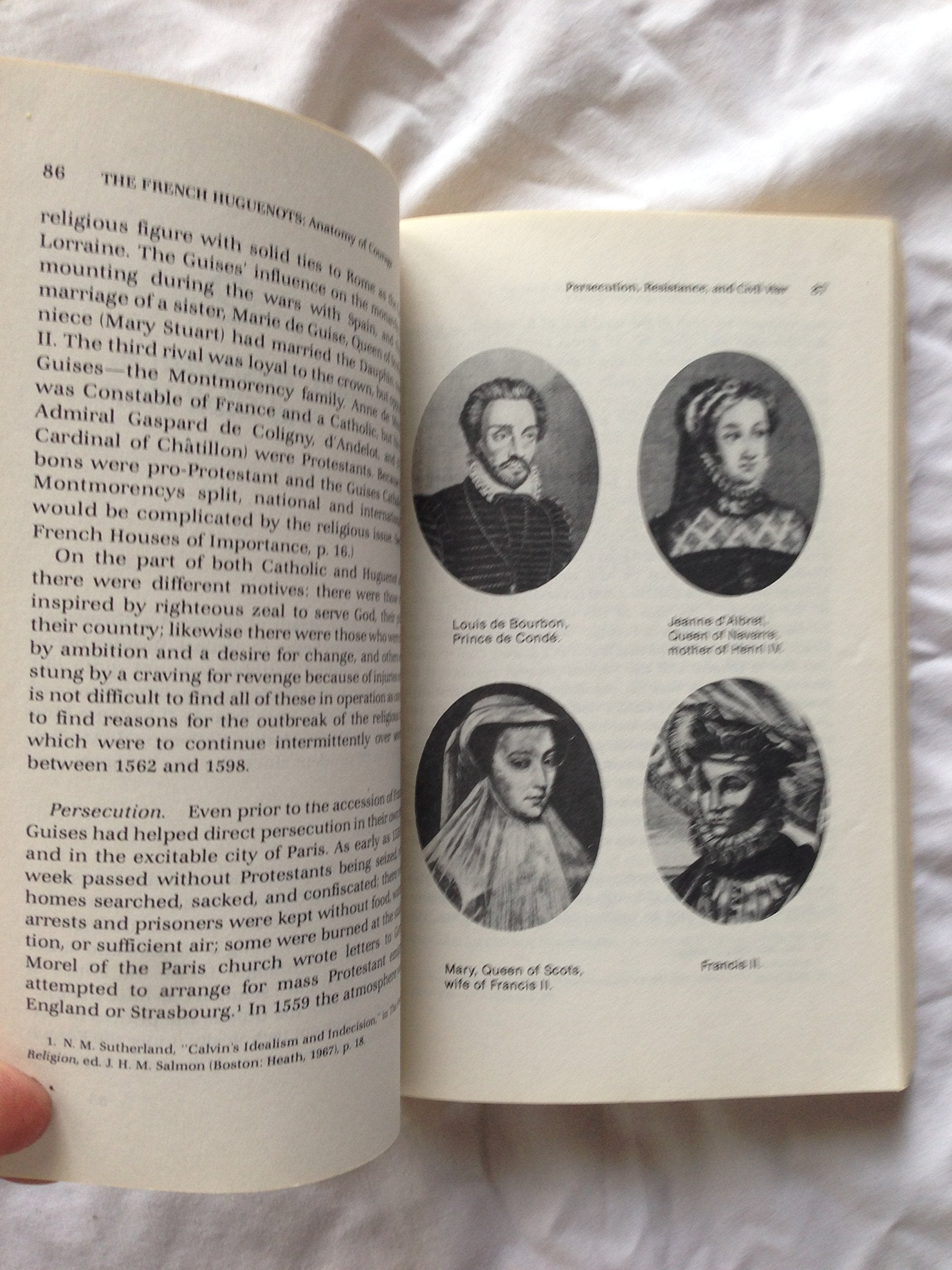 French Huguenots: Anatomy of Courage,Used