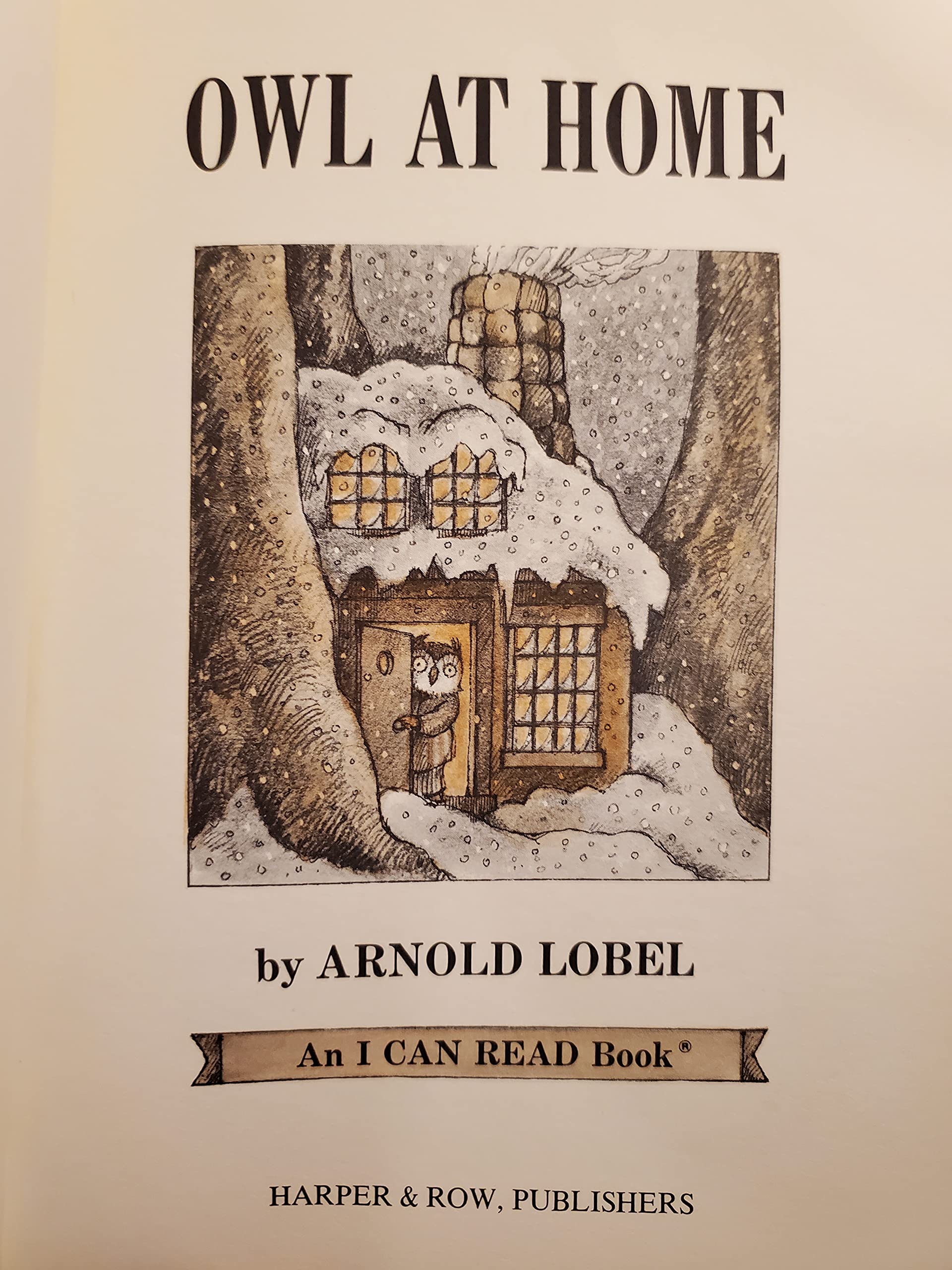 Owl At Home (An I Can Read Book),New