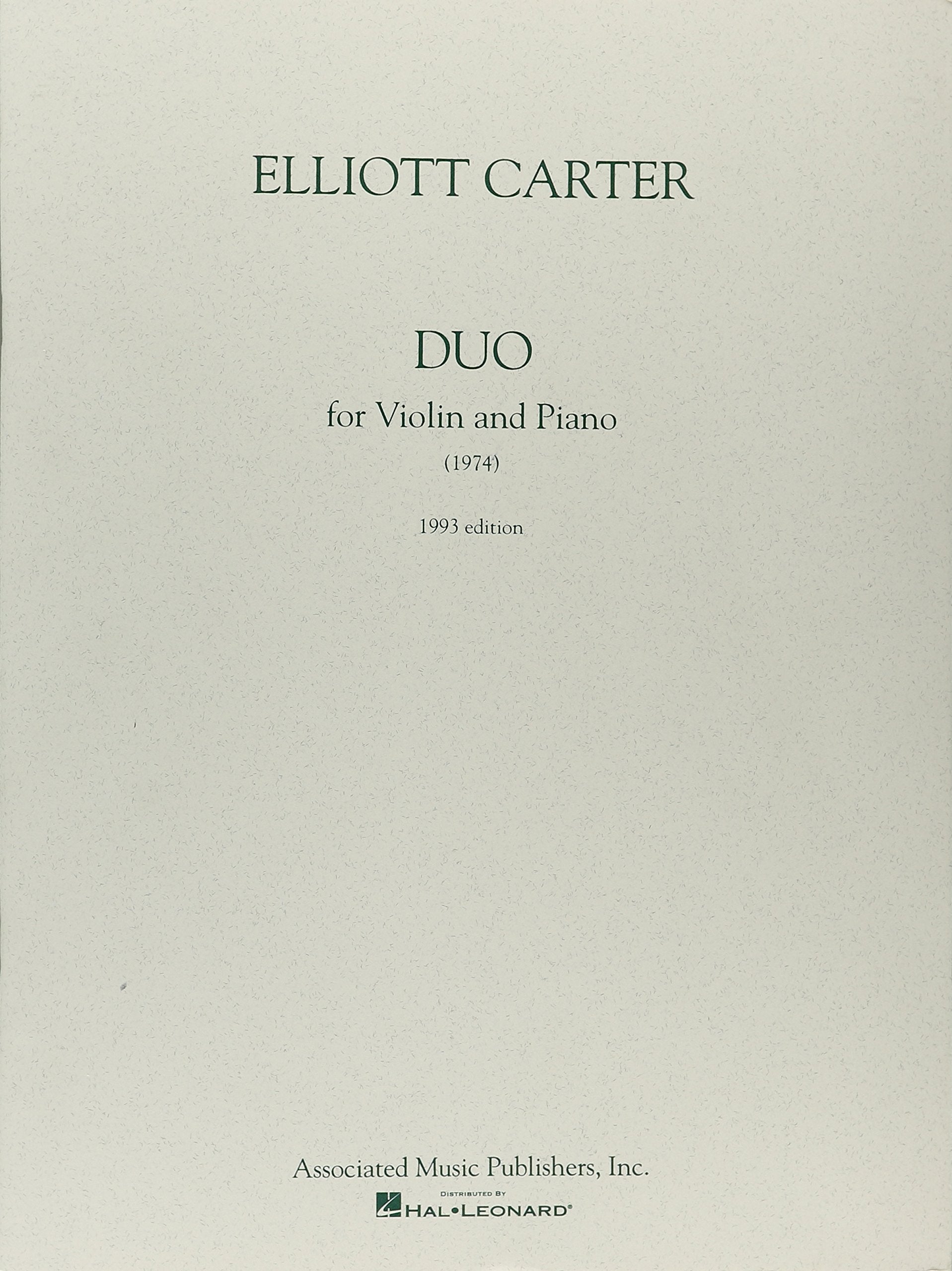 Duo: Violin and Piano,Used