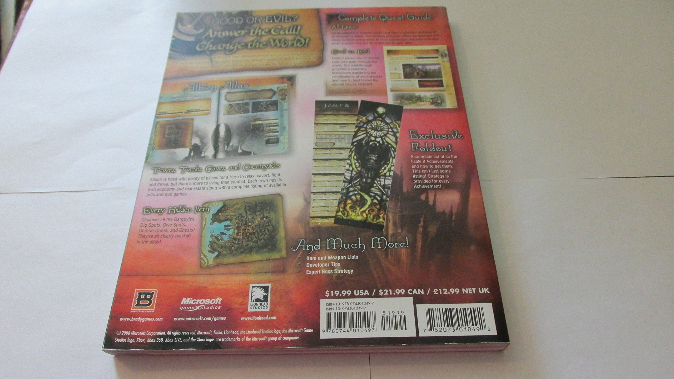 Fable II Signature Series Guide,Used