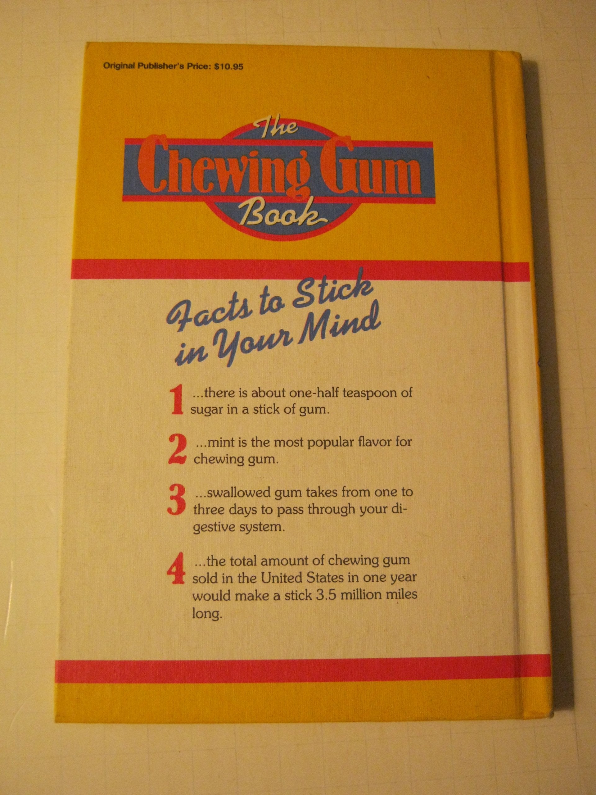 The Chewing Gum Book,Used