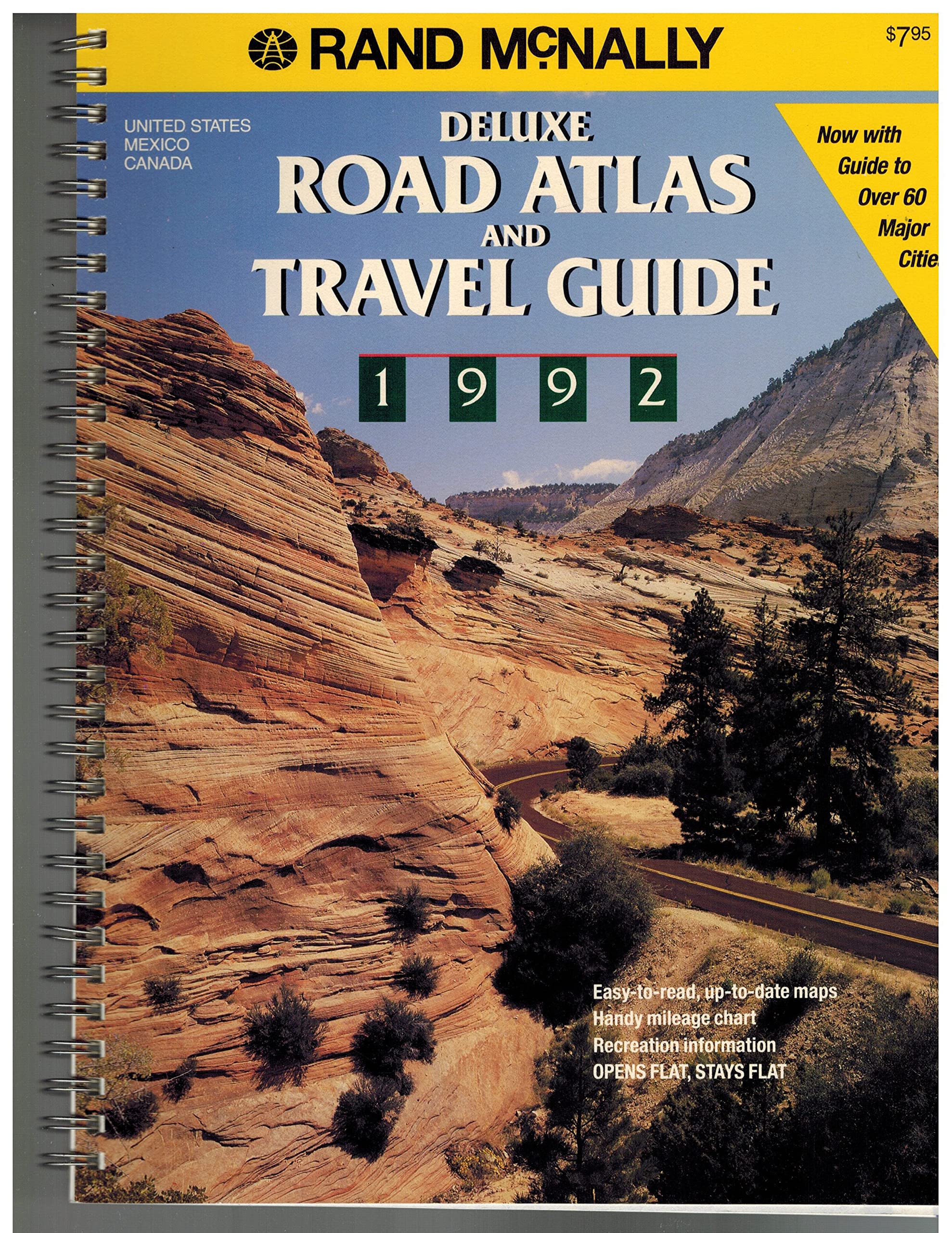 Rand McNally Deluxe Road Atlas & Travel Guide,Used