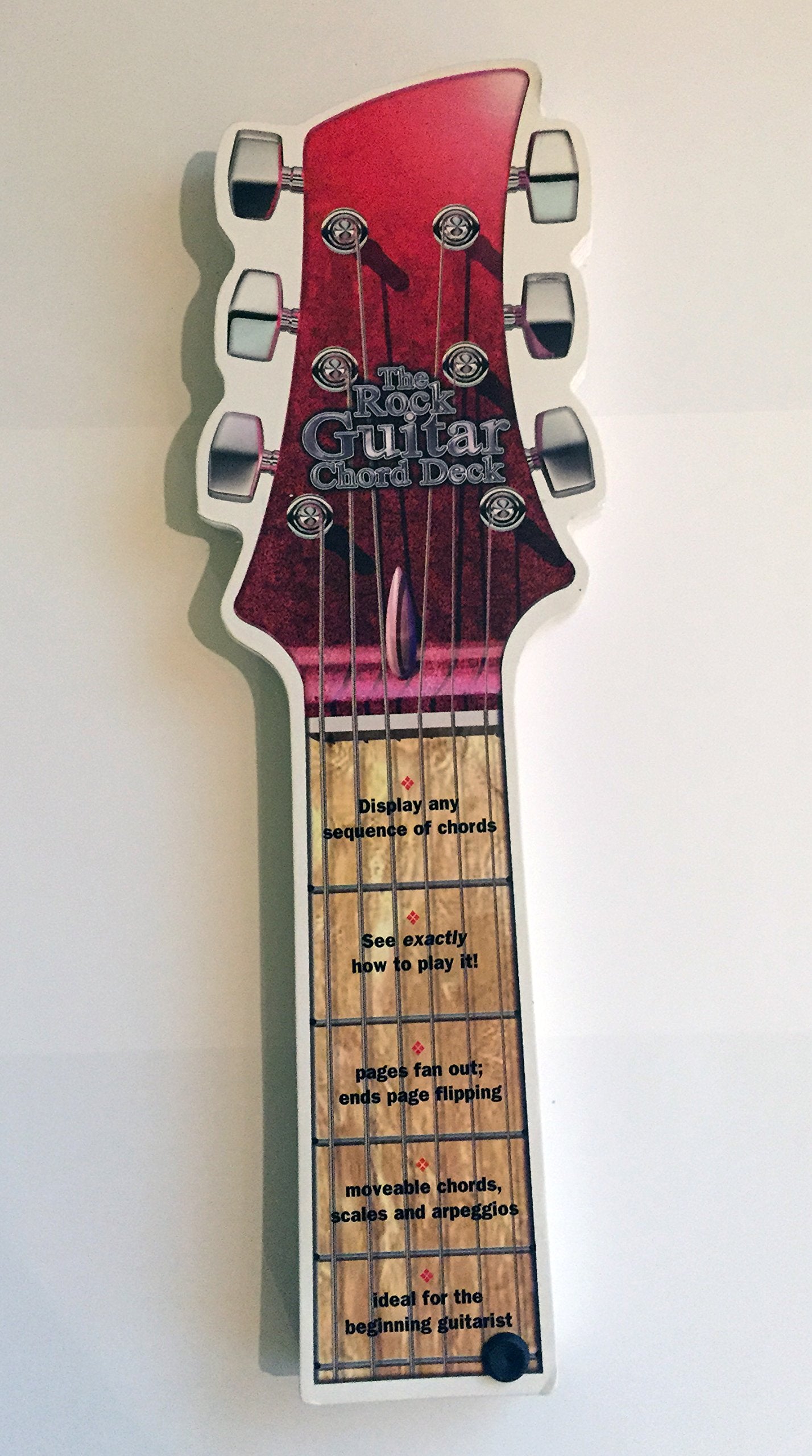The Rock Guitar Chord Deck,Used