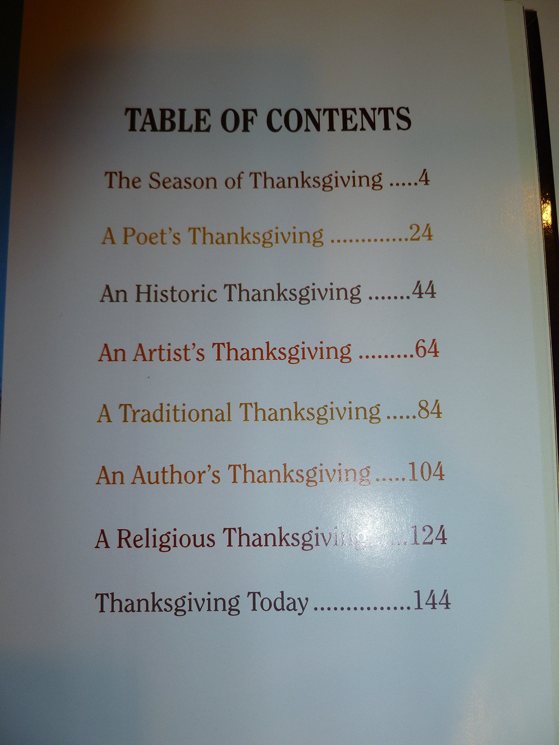 An American Thanksgiving,Used