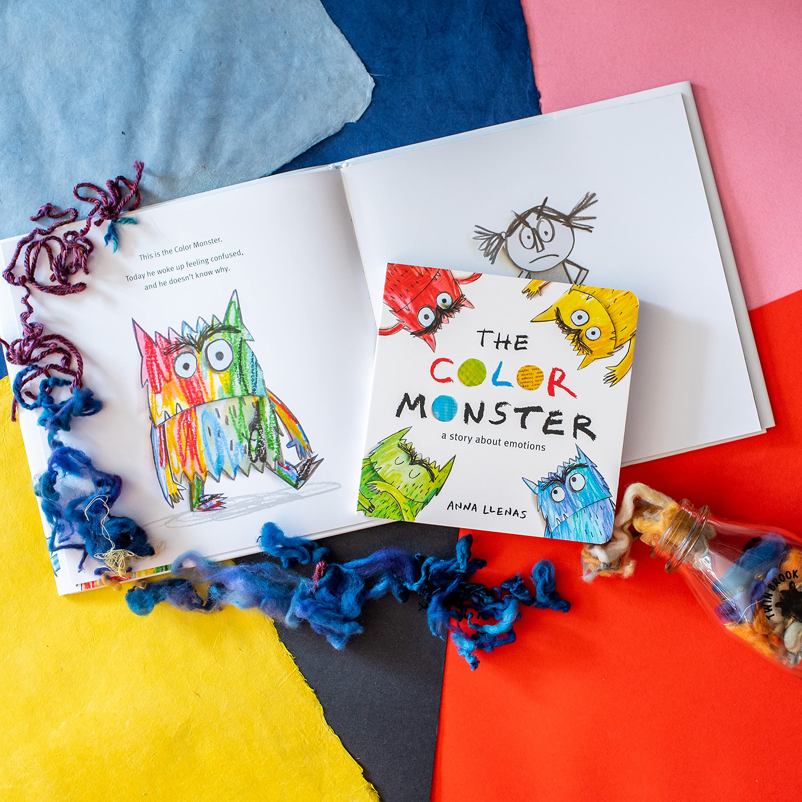 The Color Monster: A Story About Emotions (The Color Monster, 1),New