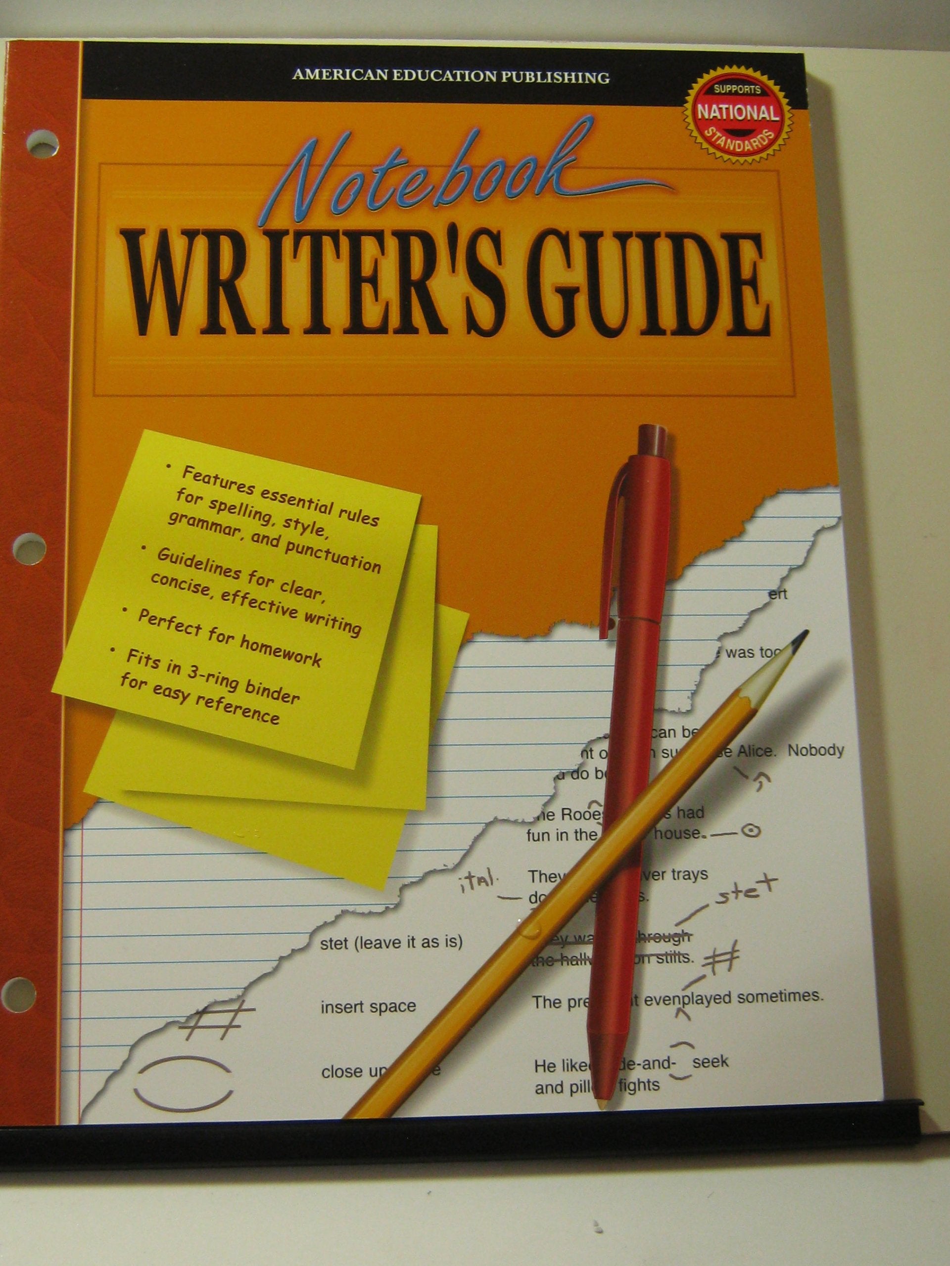 Notebook Writer's Guide,Used