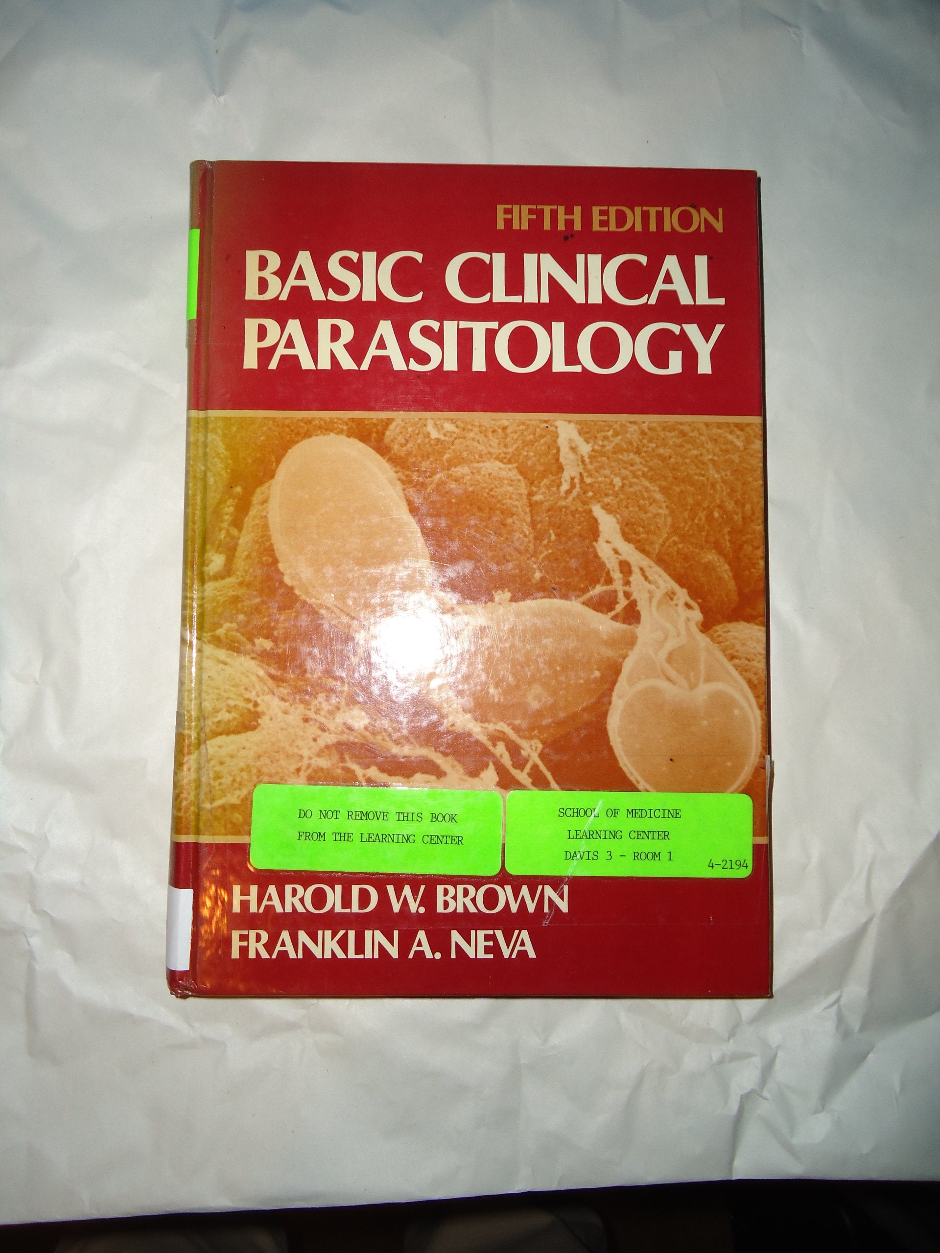 Basic Clinical Parasitology,Used