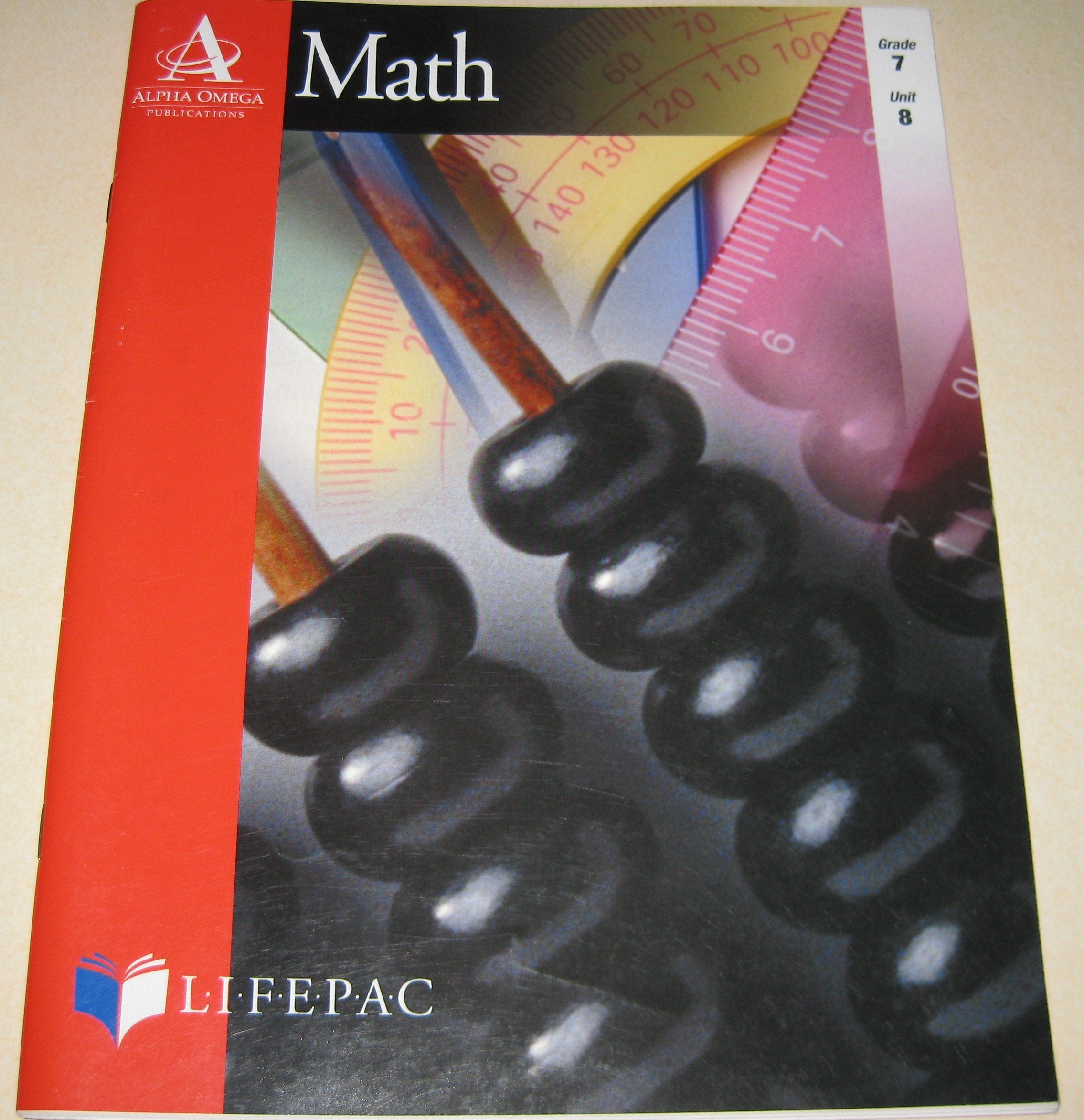 Formulas and Ratios (Lifepac Math Grade 7PreAlgebra/PreGeometry),Used