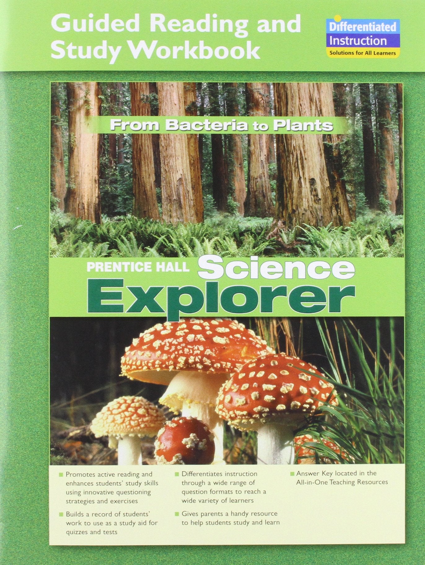 Science Explorer: Bacteria To Plants,Used