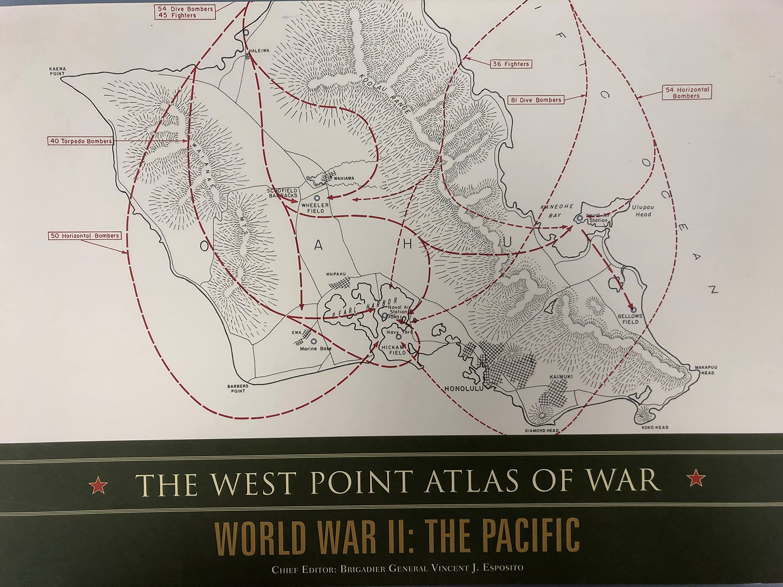 The West Point Atlas of War: World War II, The Pacific,Used