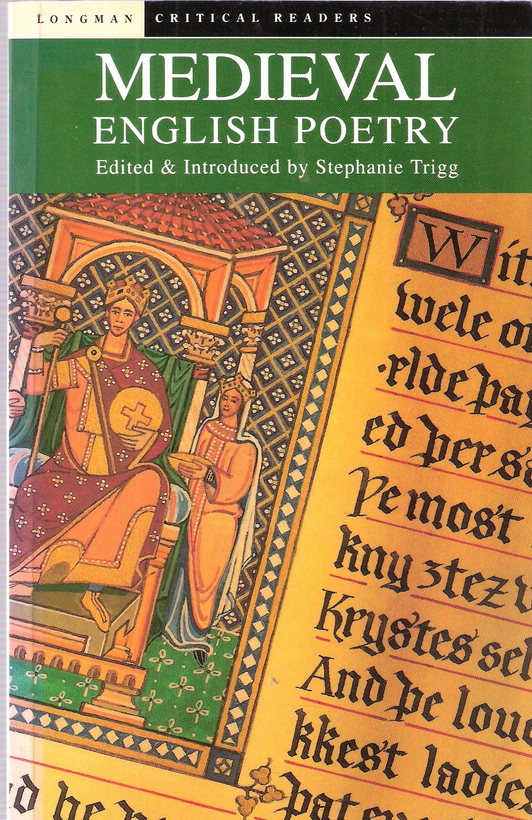 Medieval English Poetry (Longman Critical Readers),Used