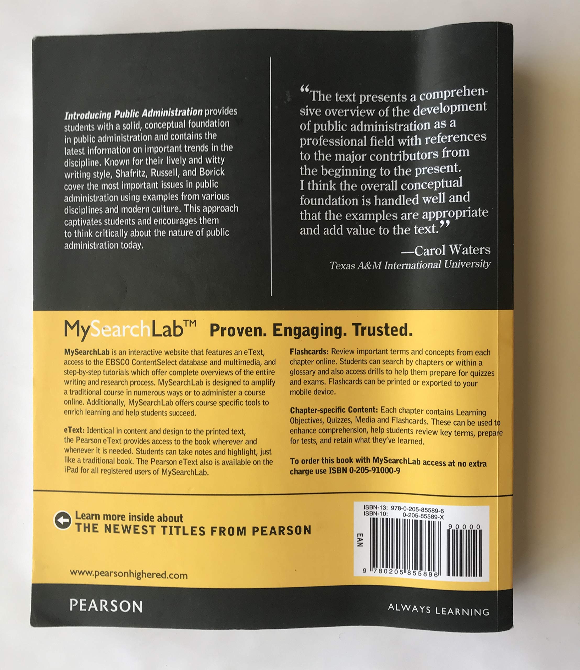 Introducing Public Administration (8th Edition),New