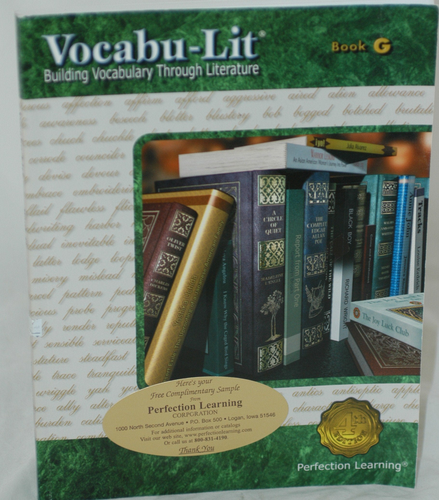Vocabulit Book G,Used