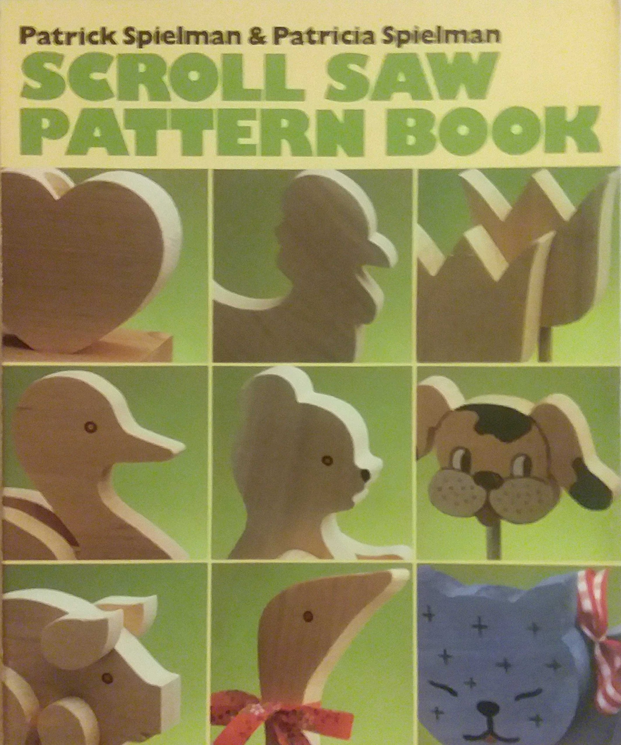 Scroll Saw Pattern Book,New