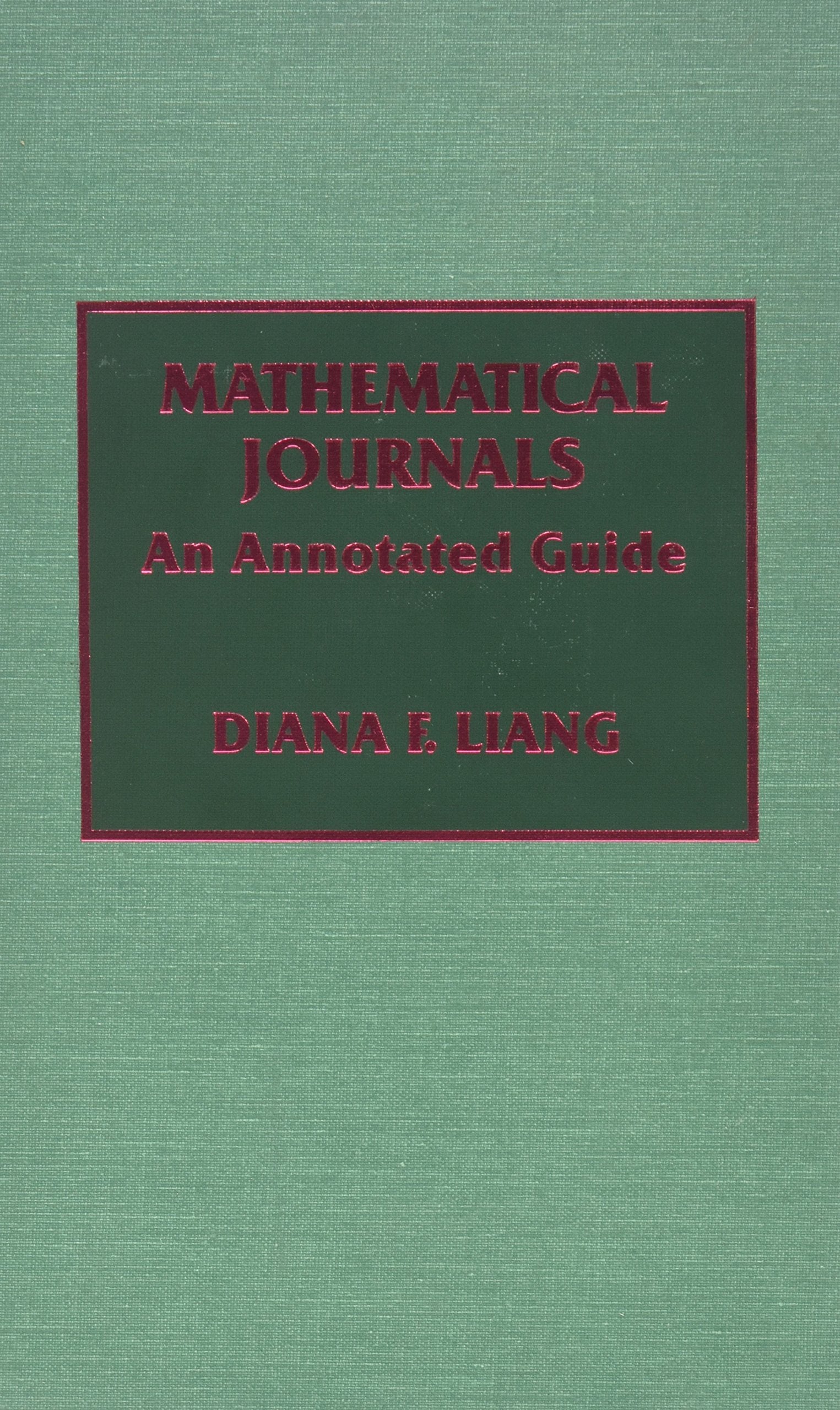 Mathematical Journals,New
