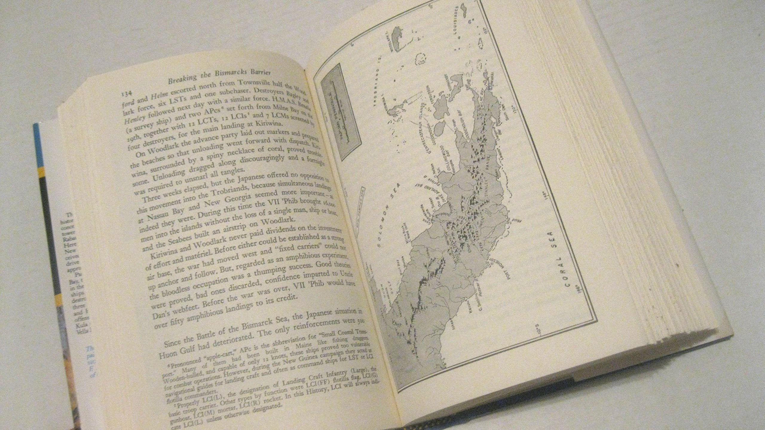 Breaking The Bismarcks Barrier: 22, July 19421 May, 1944 (History Of United States Naval Operations In World War Ii, Vol. 6),New