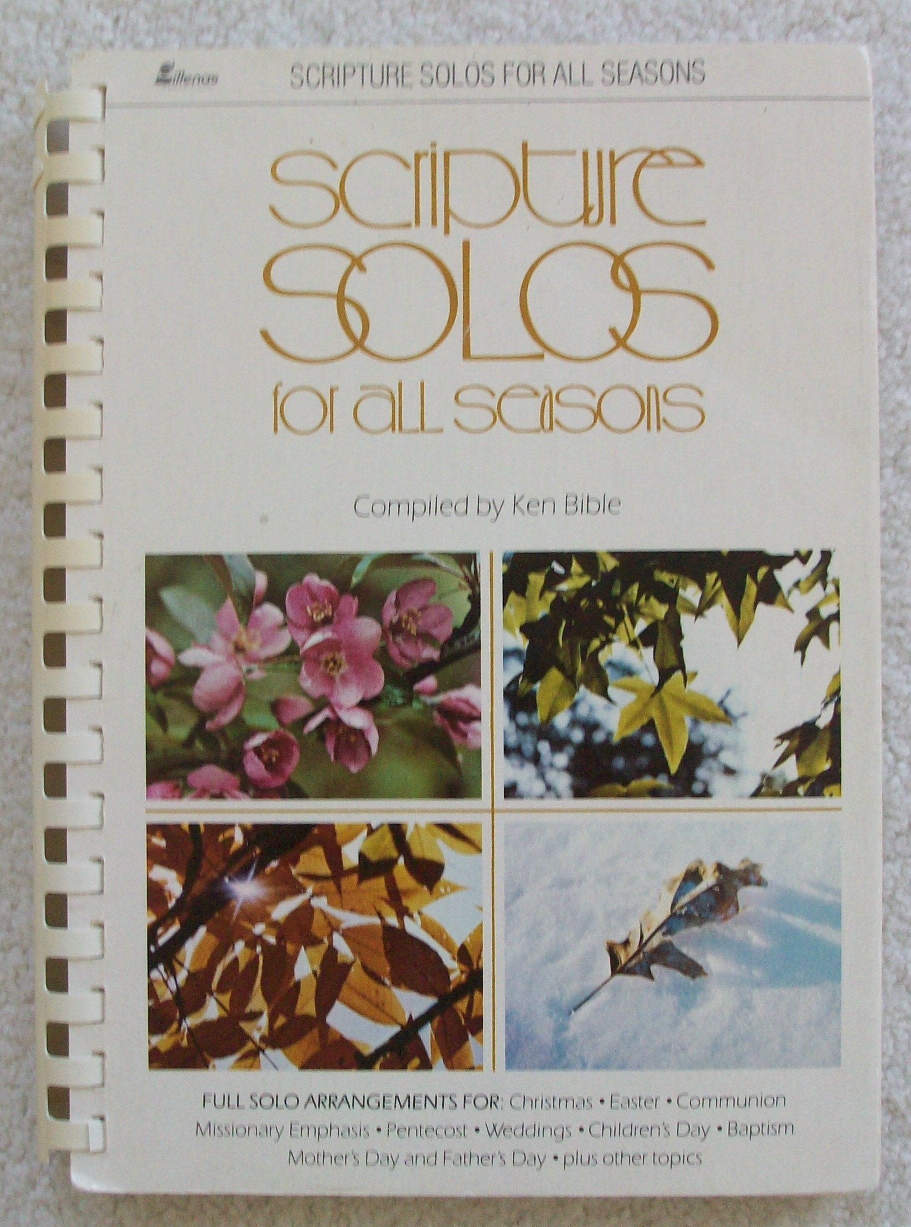 Scripture Solos for All Seasons,Used