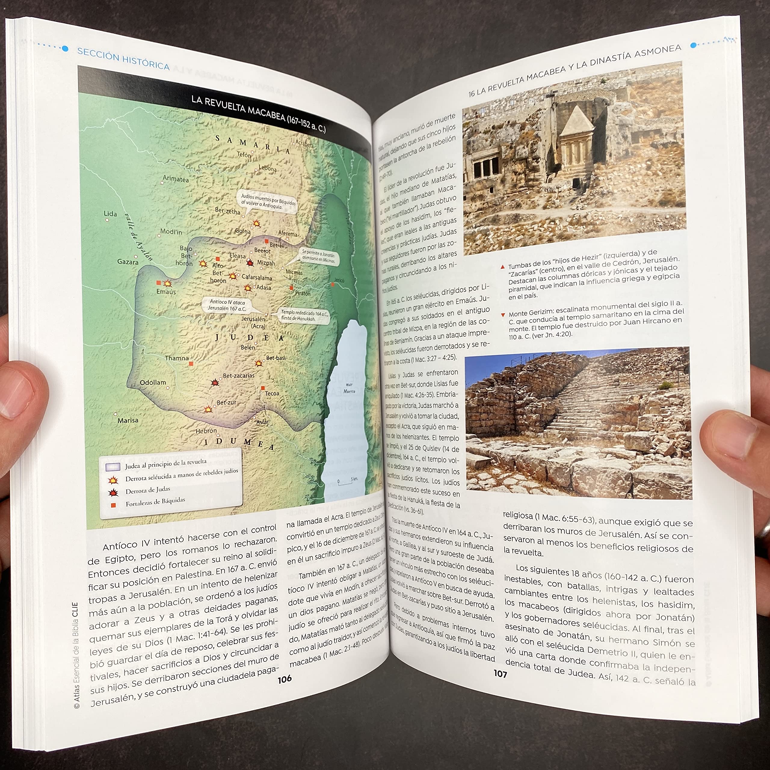 ATLAS ESENCIAL DE LA BIBLIA CLIE (Spanish Edition),New