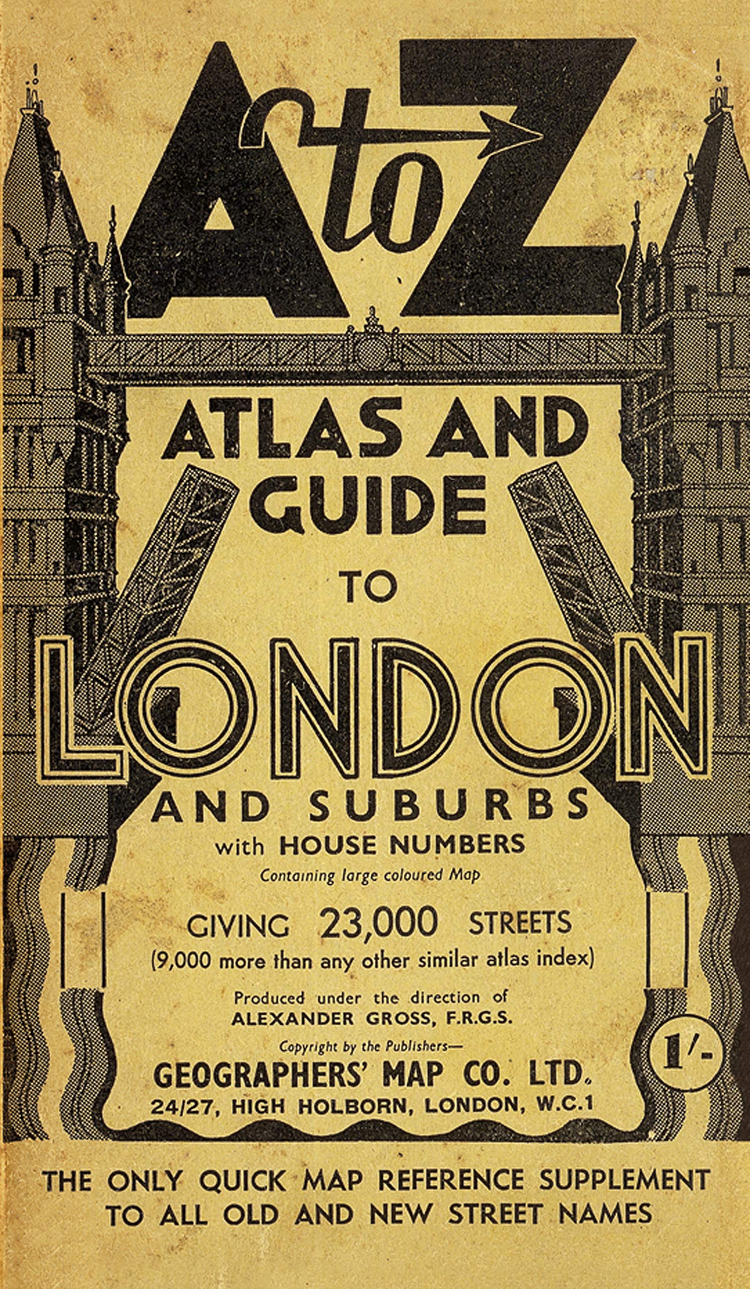 London Az Street Atlas Historical Edition