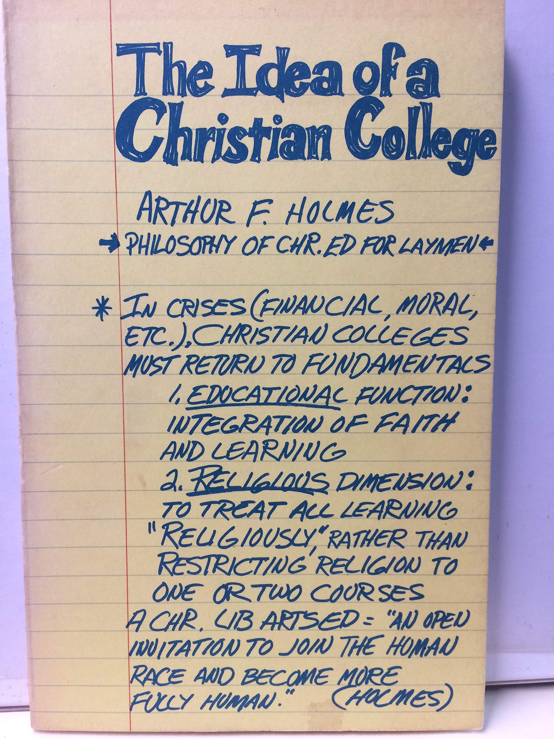The Idea of a Christian College,Used