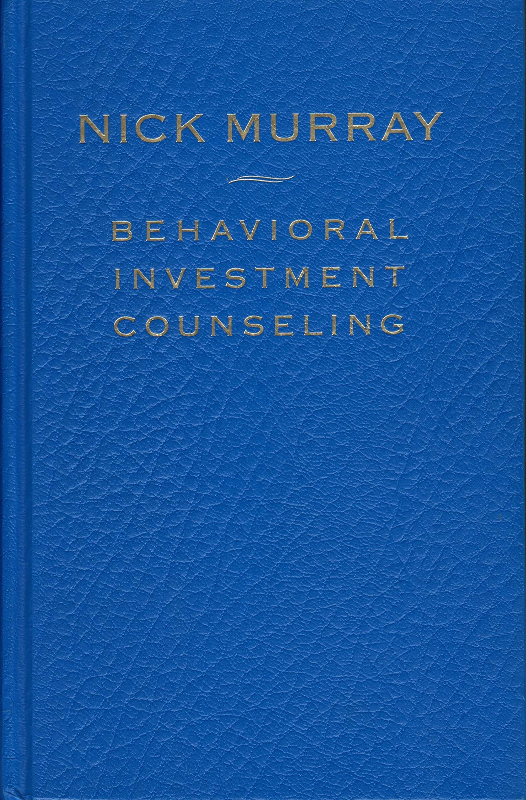 Behavioral Investment Counseling,New