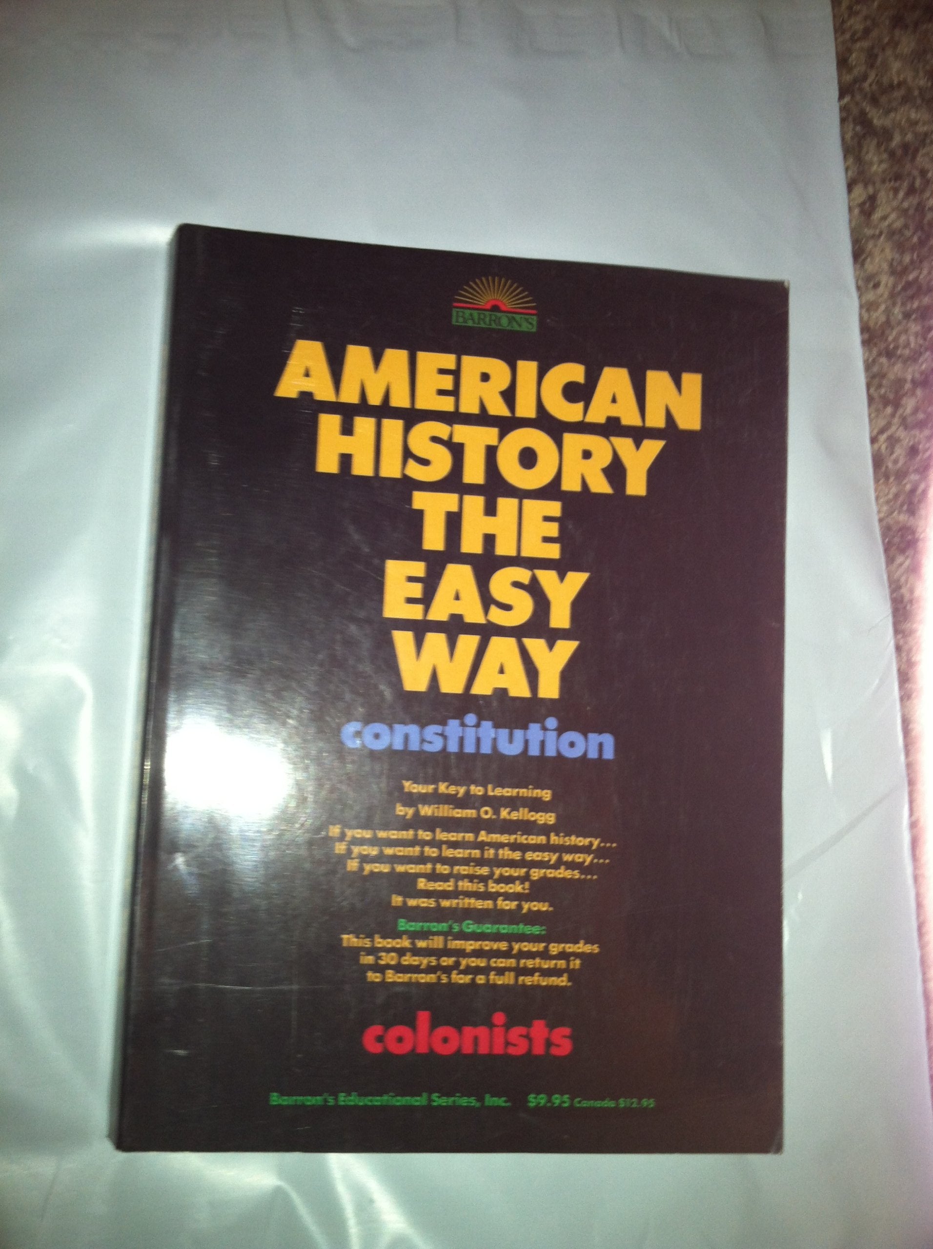 American History the Easy Way,Used
