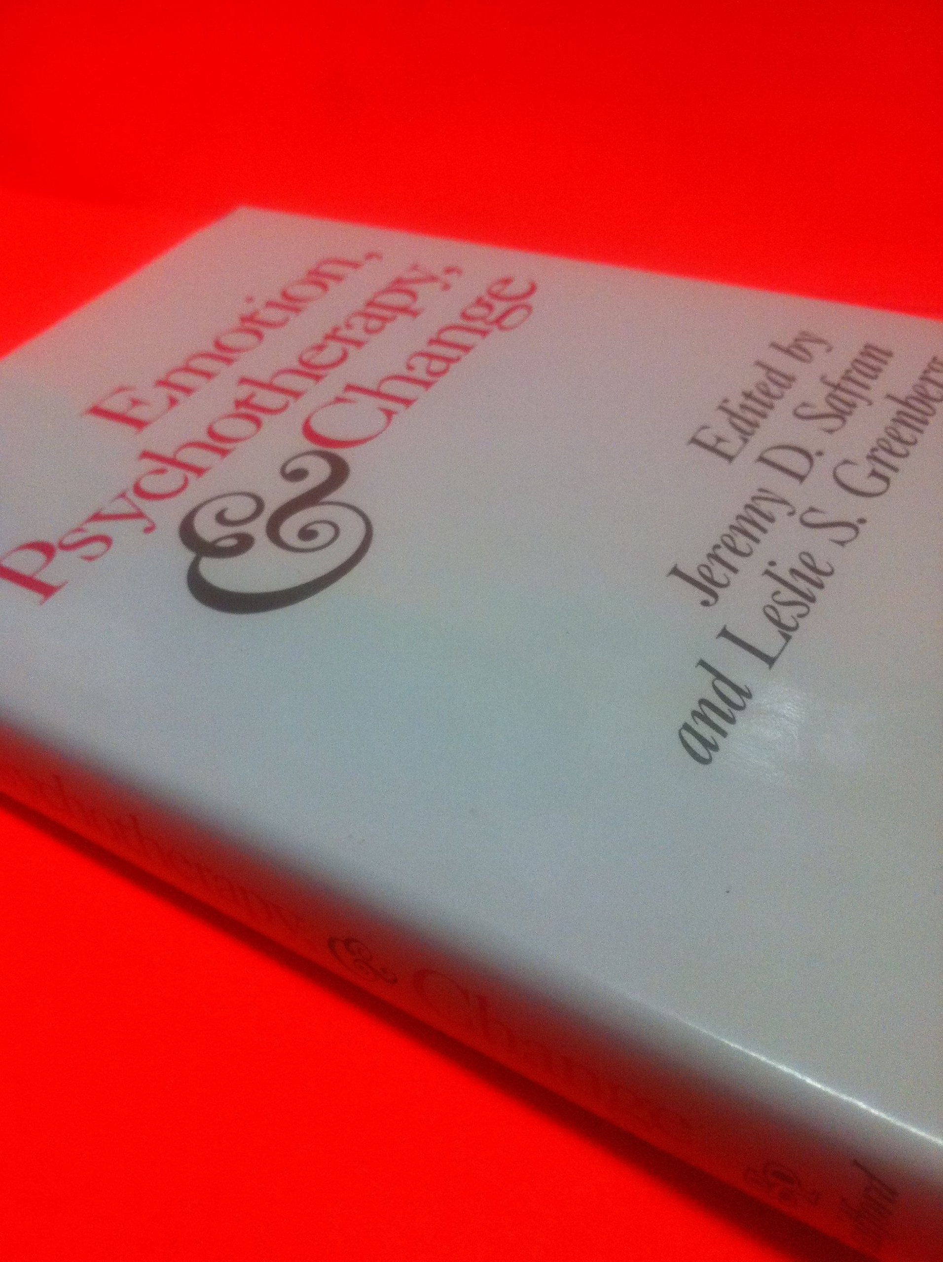 Emotion, Psychotherapy, And Change,New