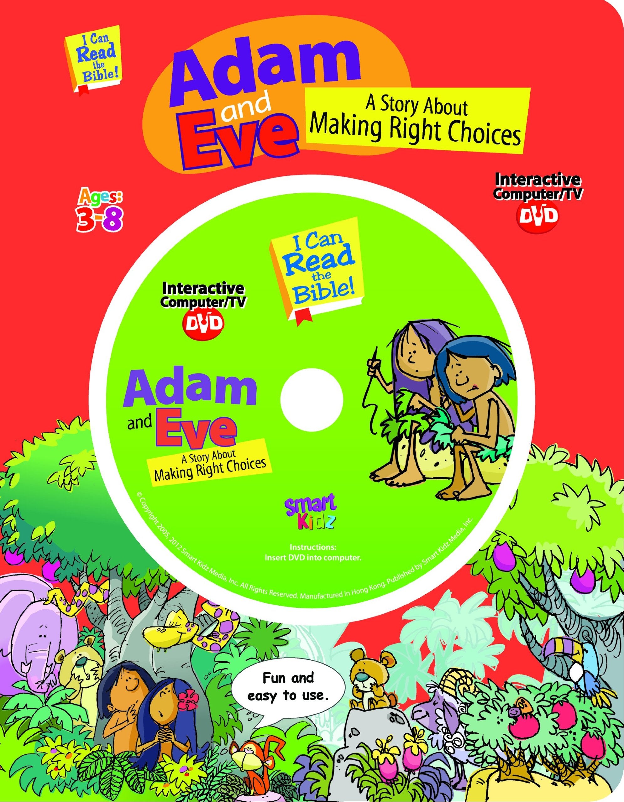 Adam and Eve: A Story About Making Right Choices (I Can Read the Bible! Ages 38),Used